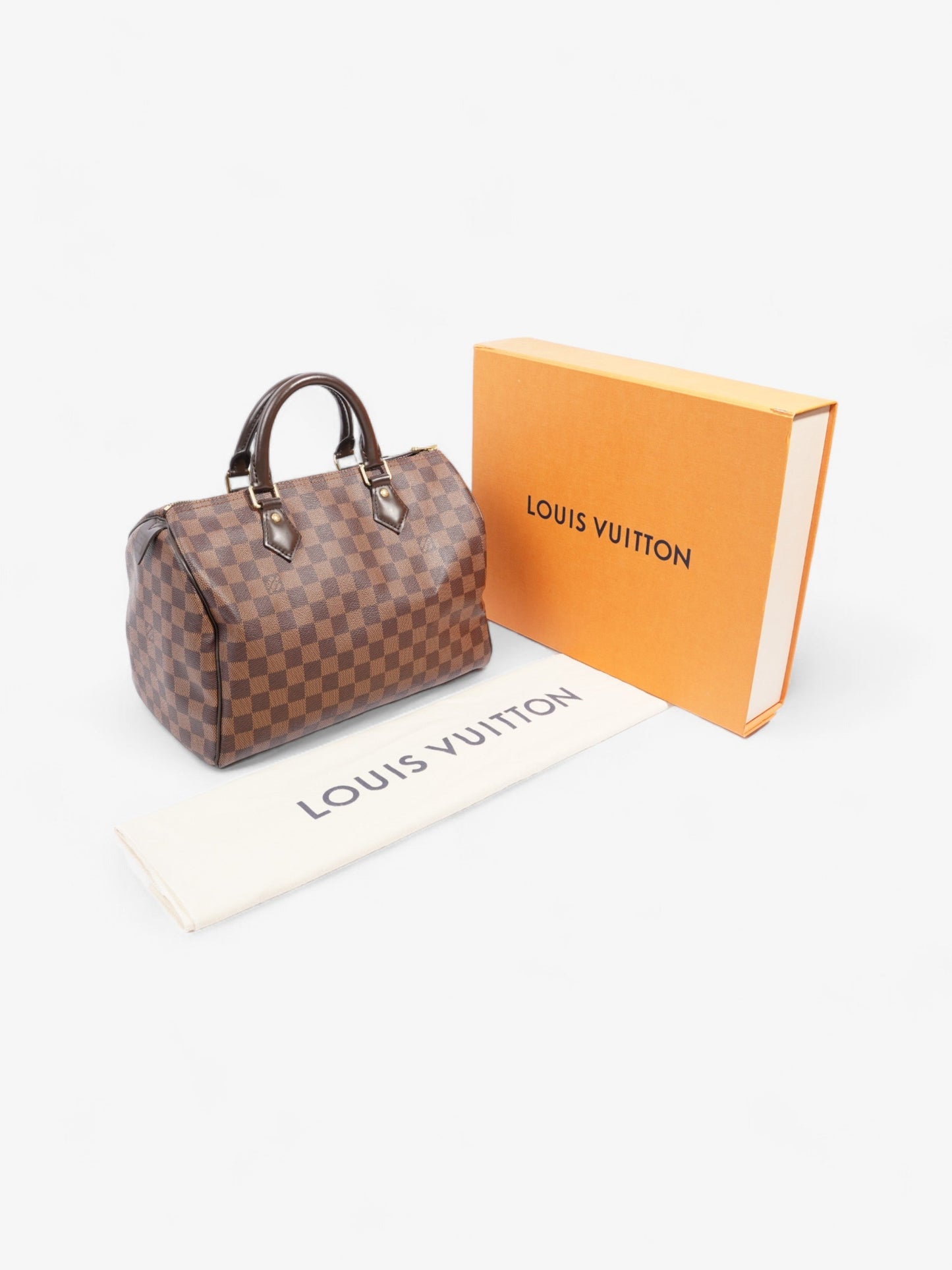 Louis Vuitton Speedy Damier Ebene Coated Canvas 30