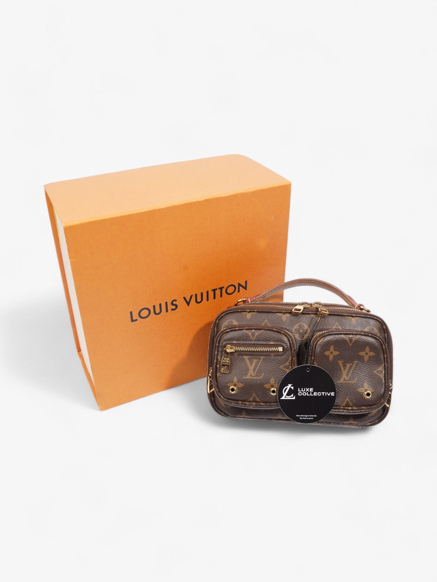 Louis Vuitton Utility Bag Monogram Coated Canvas