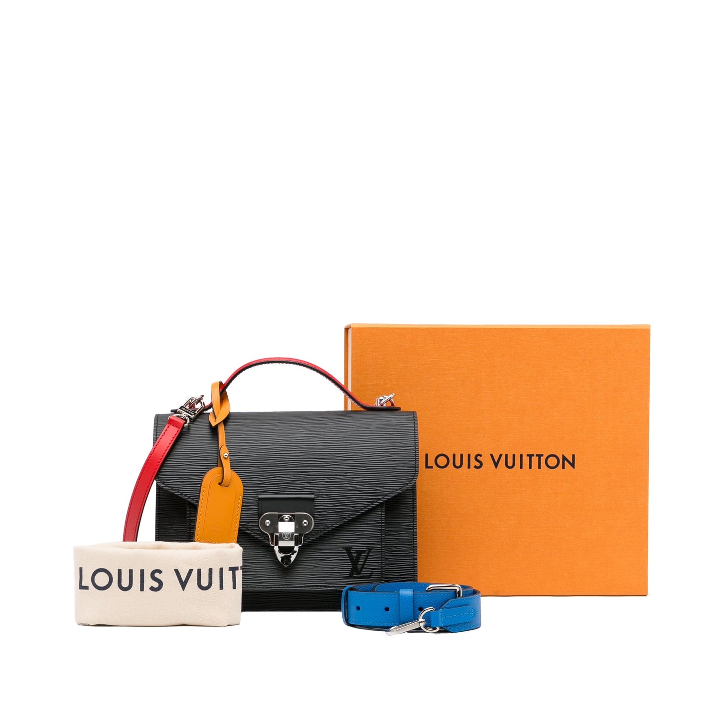 Louis Vuitton Neo Monceau Black Epi