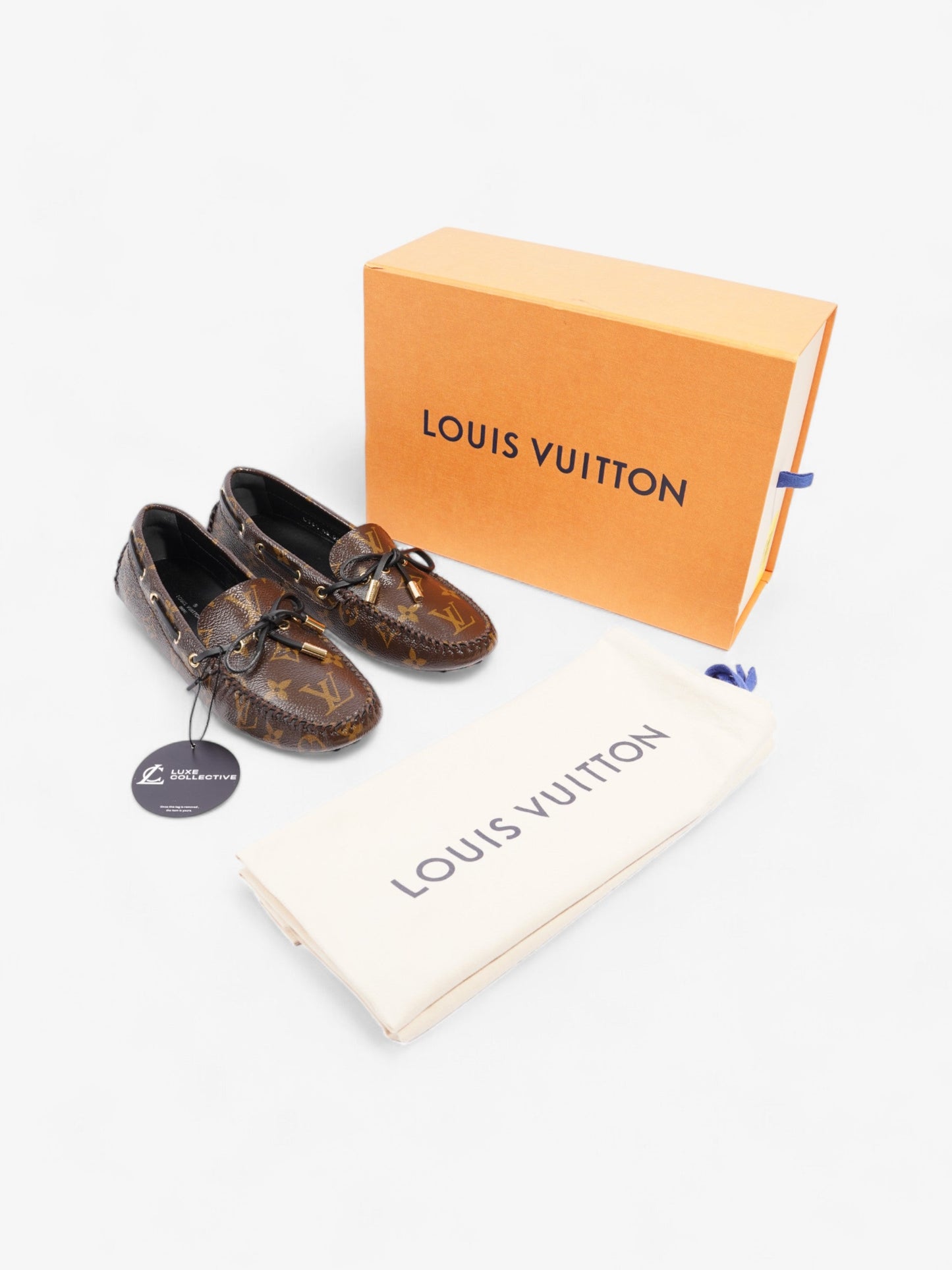 Louis Vuitton Gloria Loafers Monogram Coated Canvas EU 36.5 UK 3.5