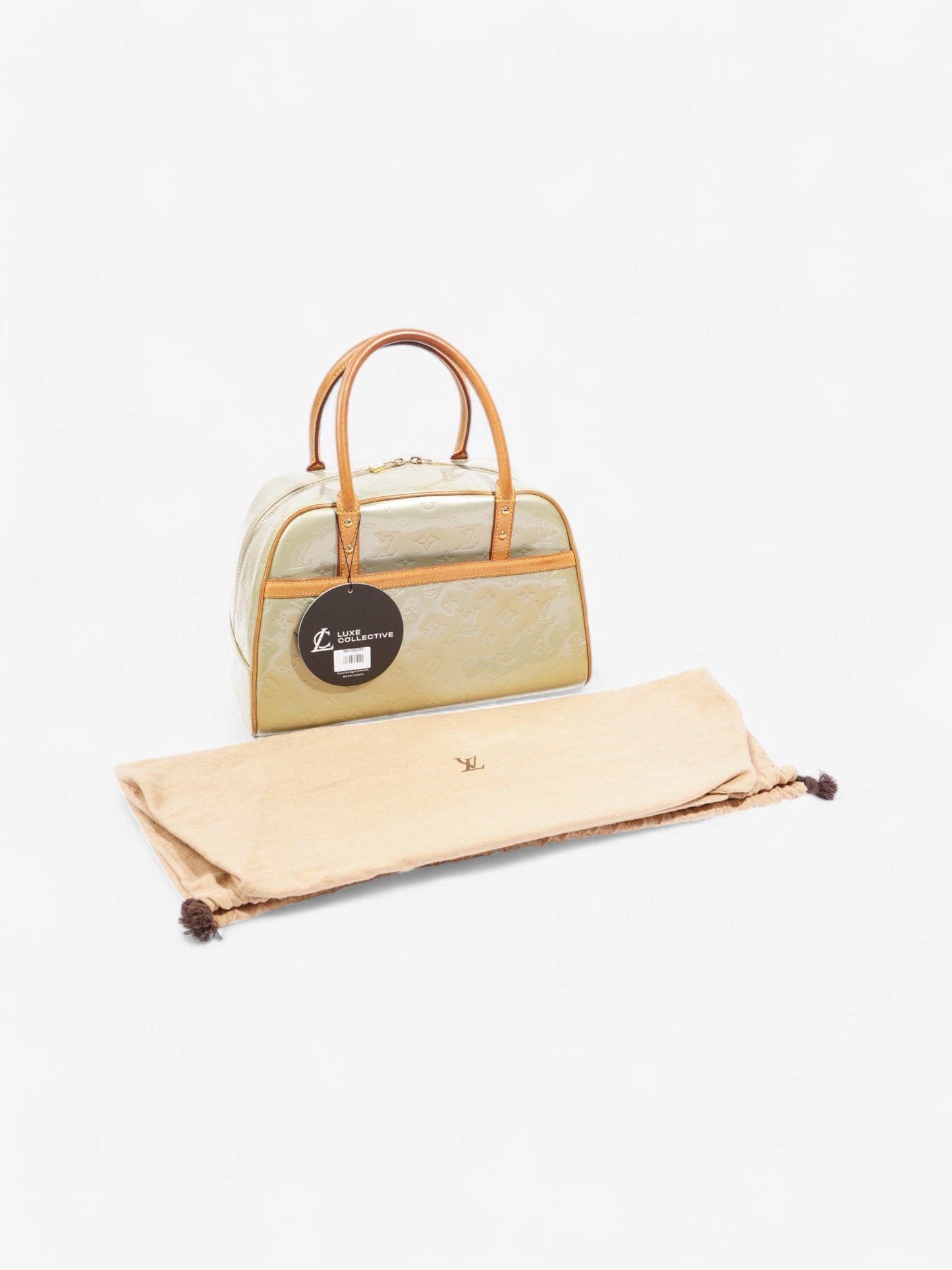 Louis Vuitton Tompkins Square Monogram Vernis / Light Green Vernis Leather