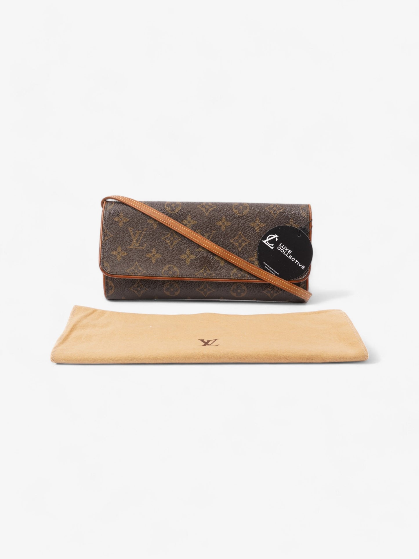 Louis Vuitton Twin Pochette Monogram Coated Canvas GM