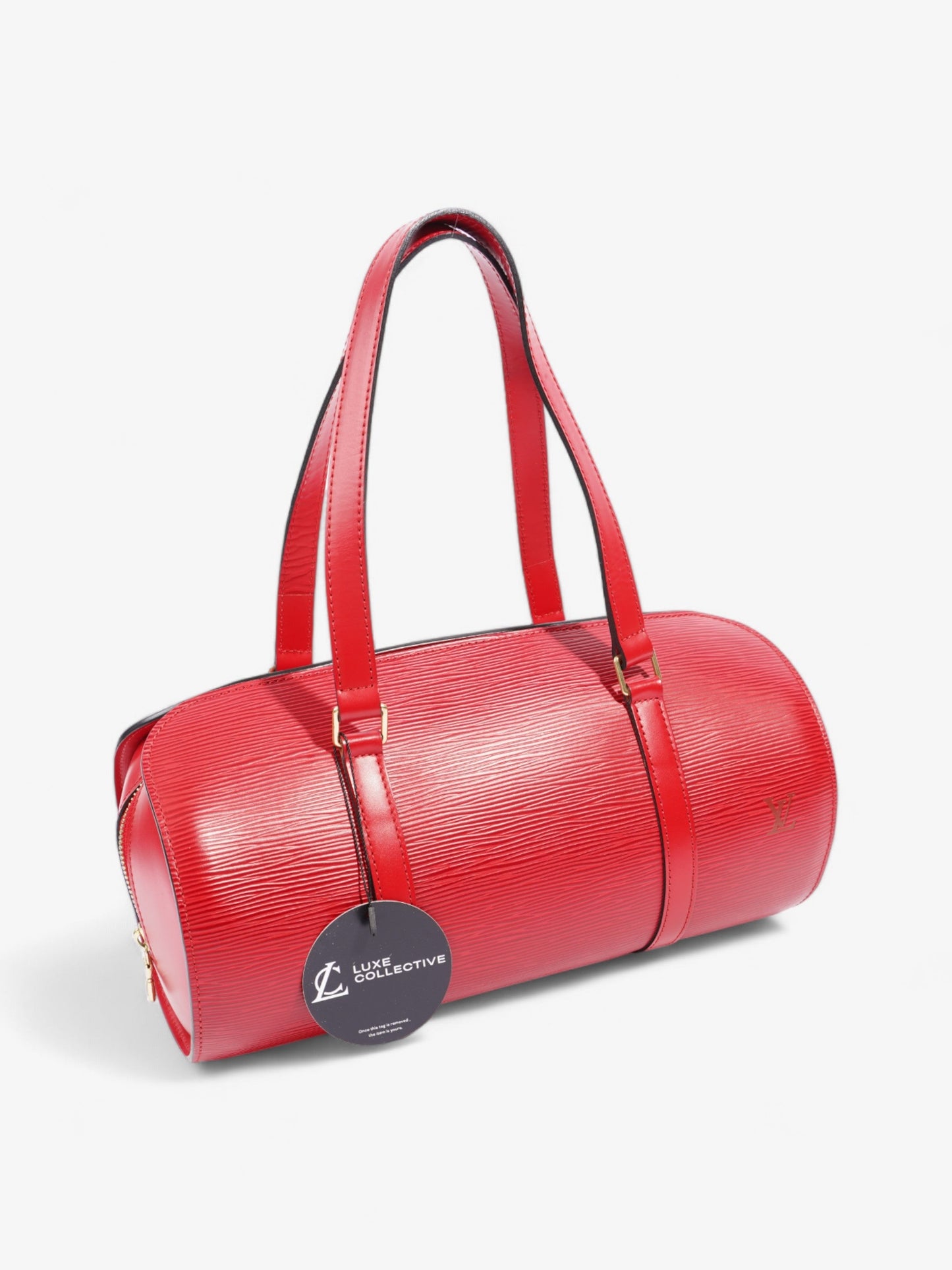 Louis Vuitton Soufflot Red Epi Leather