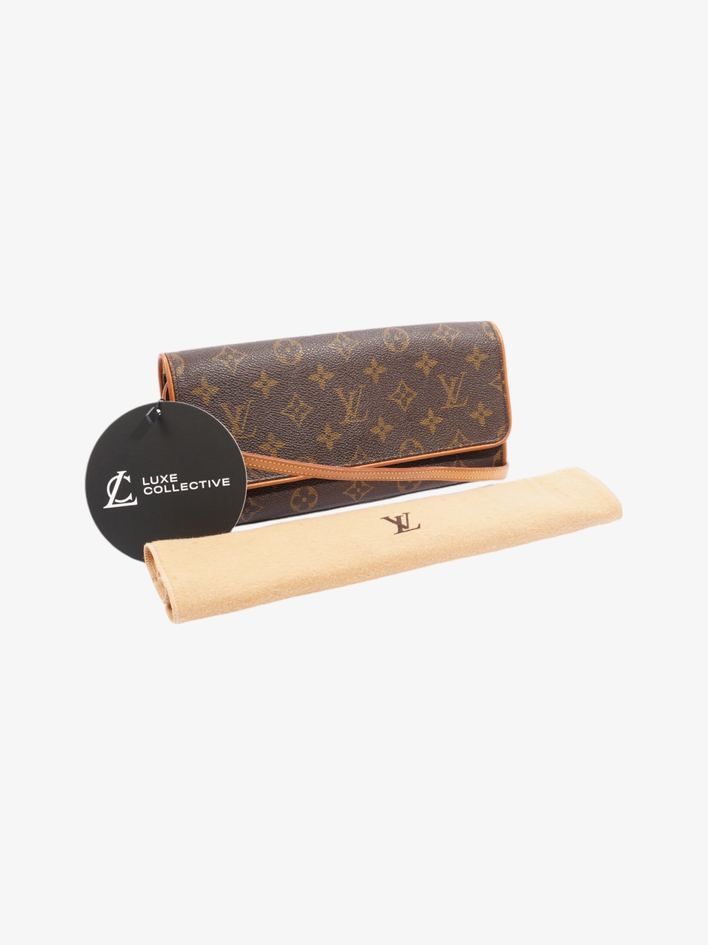 Louis Vuitton Twin Pochette Monogram Coated Canvas GM