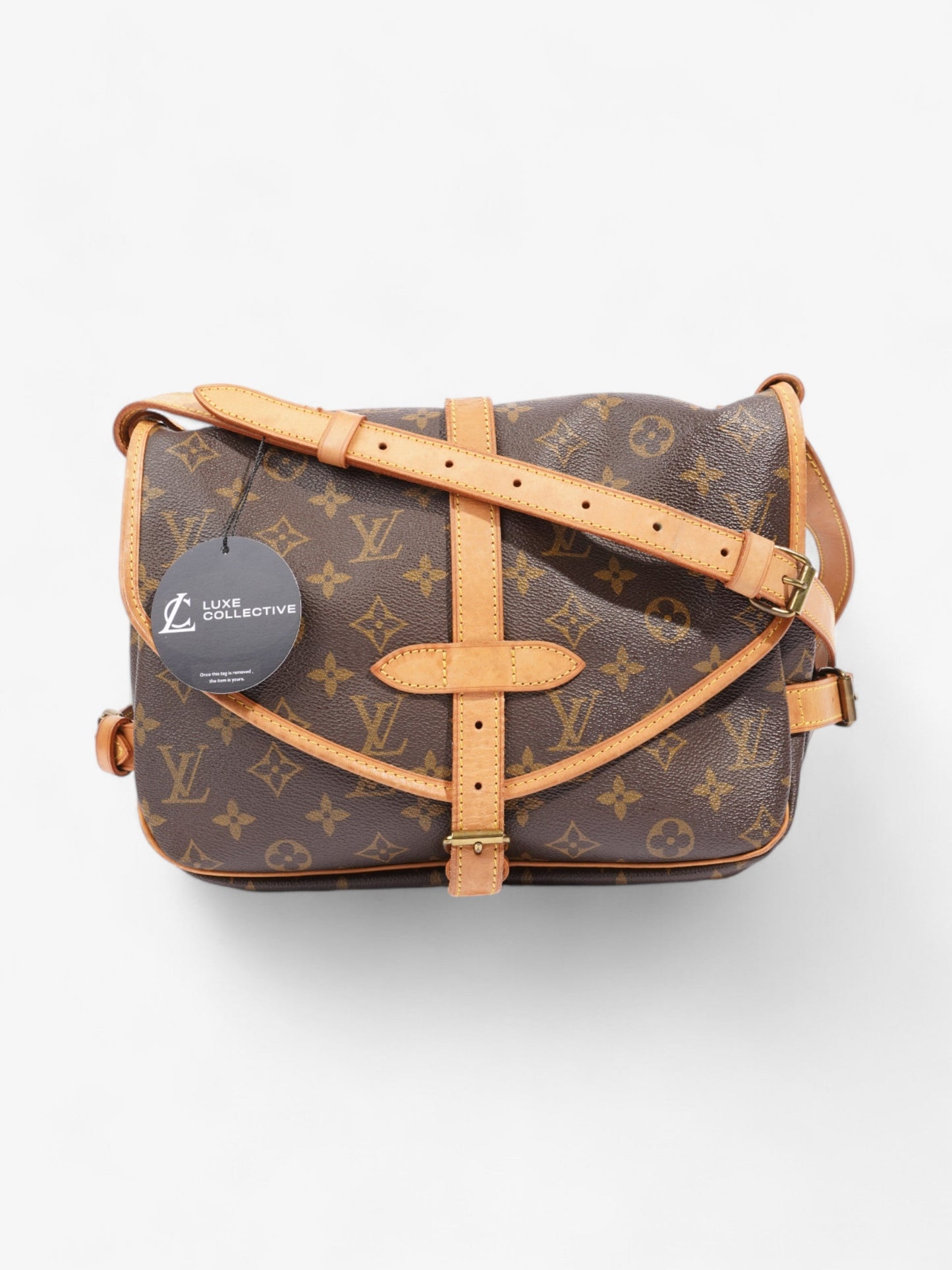 Louis Vuitton Saumur Monogram Coated Canvas 30
