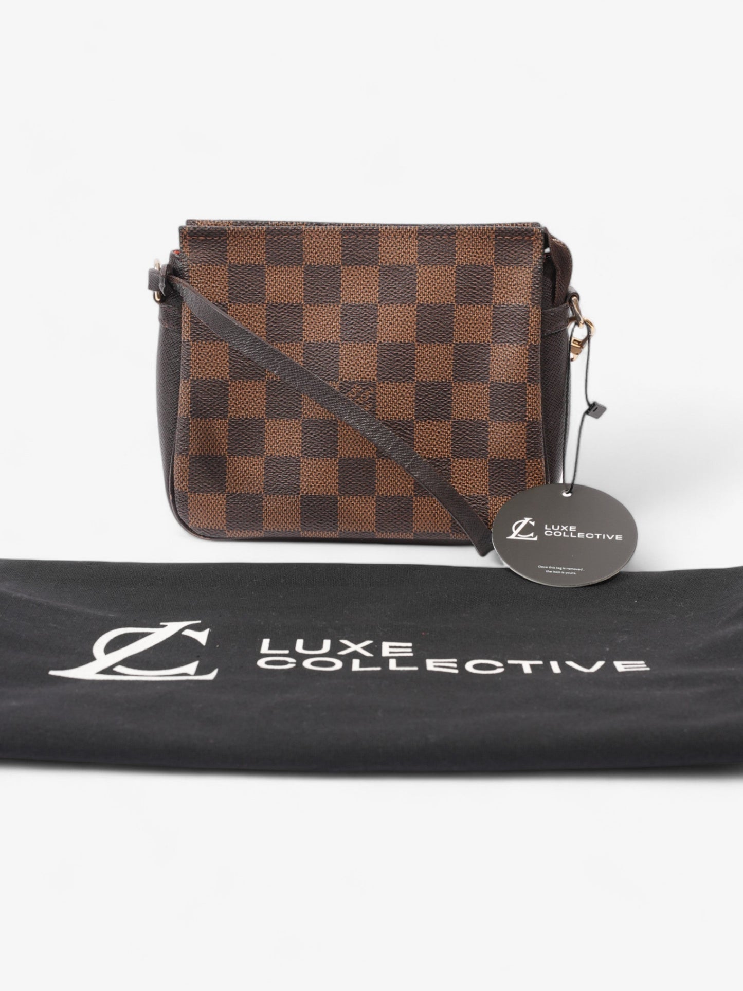 Louis Vuitton Truth Makeup Damier Ebene Coated Canvas