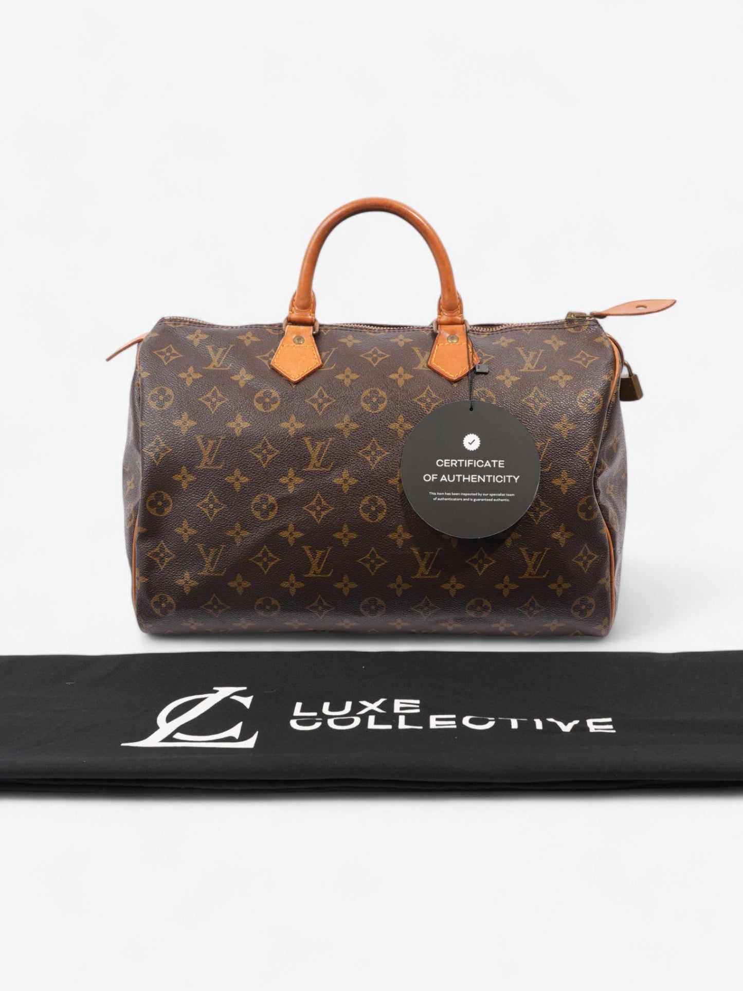 Louis Vuitton Speedy Monogram Coated Canvas 35