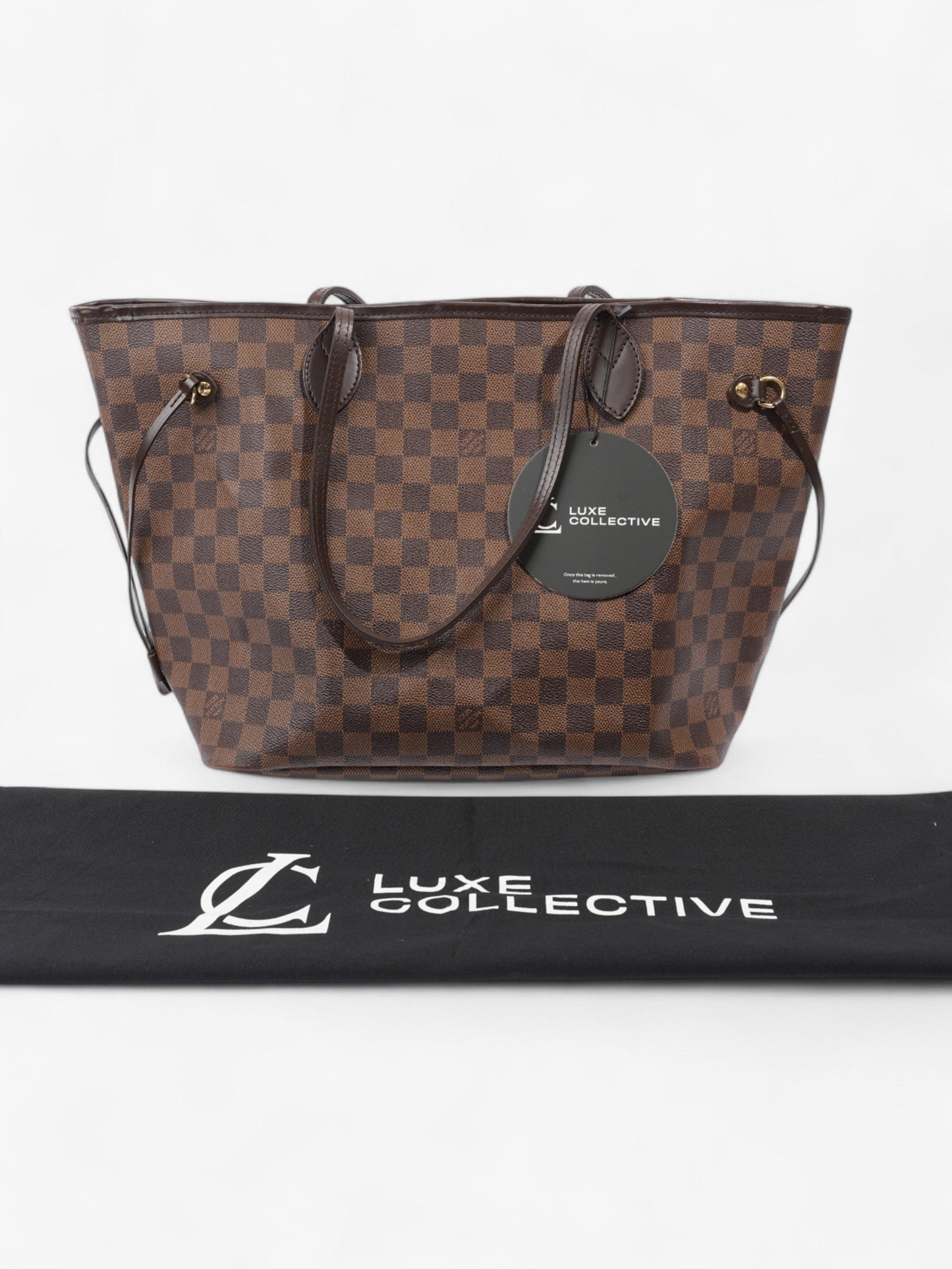 Louis Vuitton Neverfull Damier Ebene Coated Canvas MM
