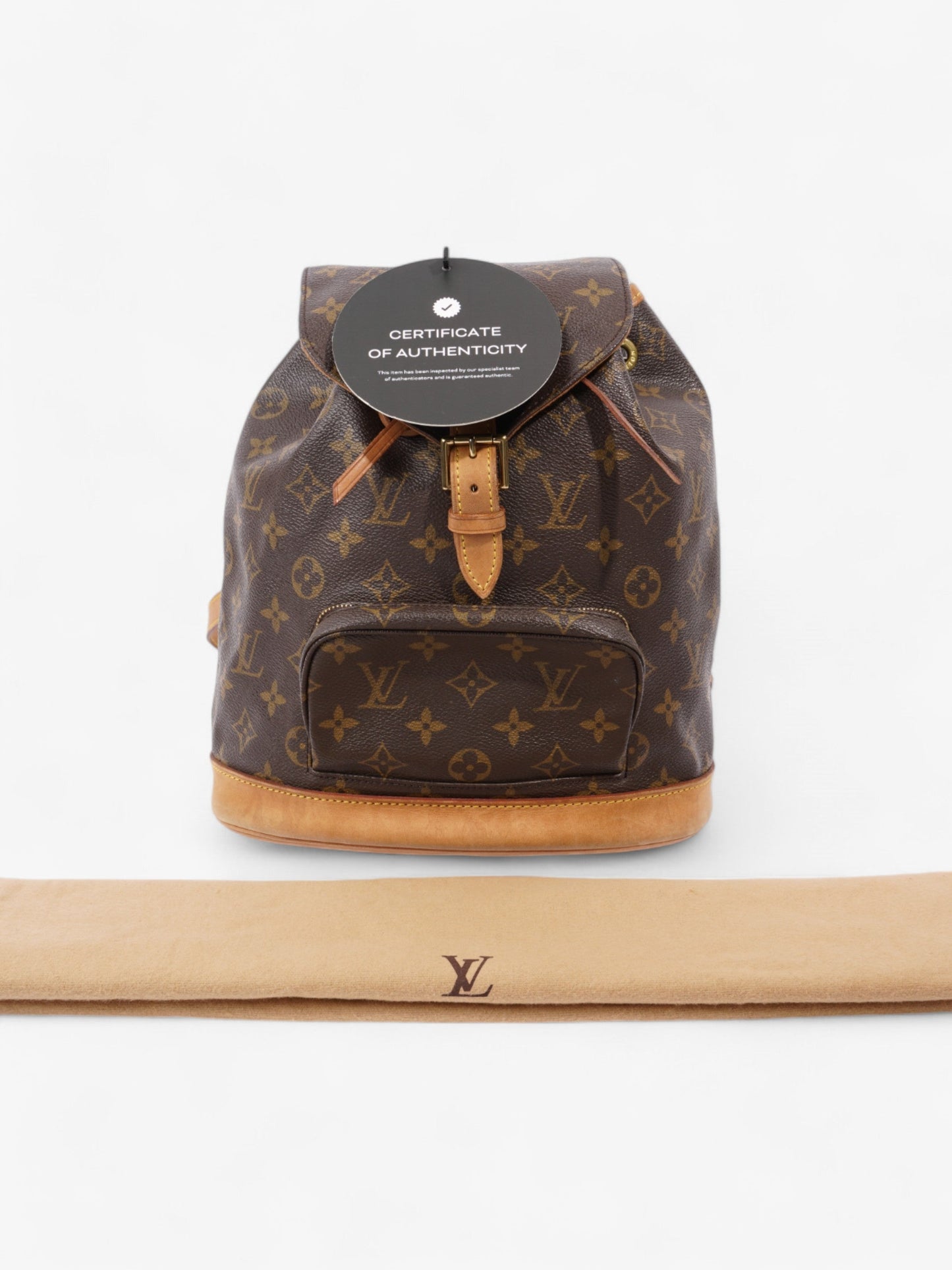 Louis Vuitton Montsouris Monogram Coated Canvas MM