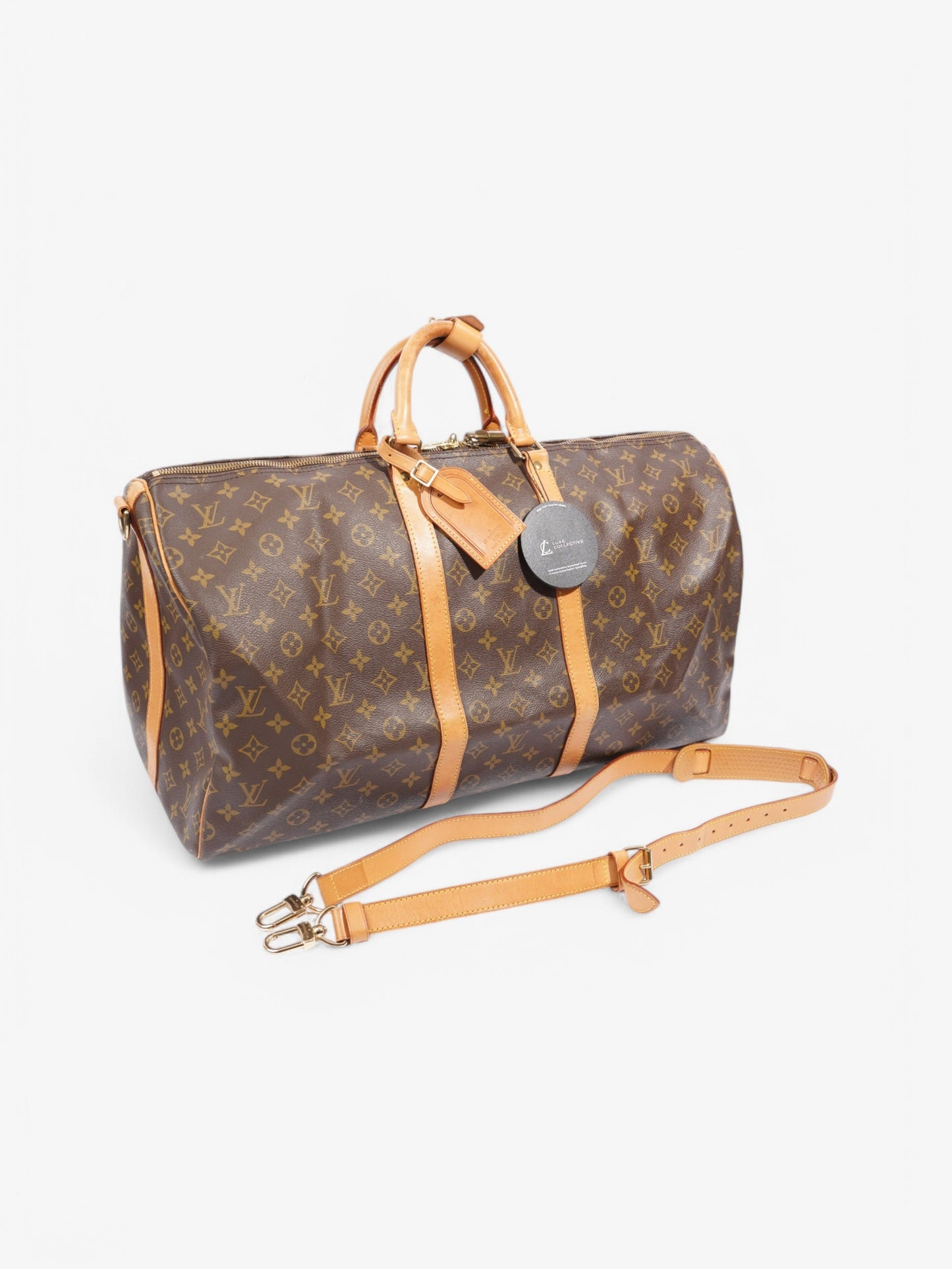 Louis Vuitton Keepall Bandouliere Monogram Coated Canvas 55