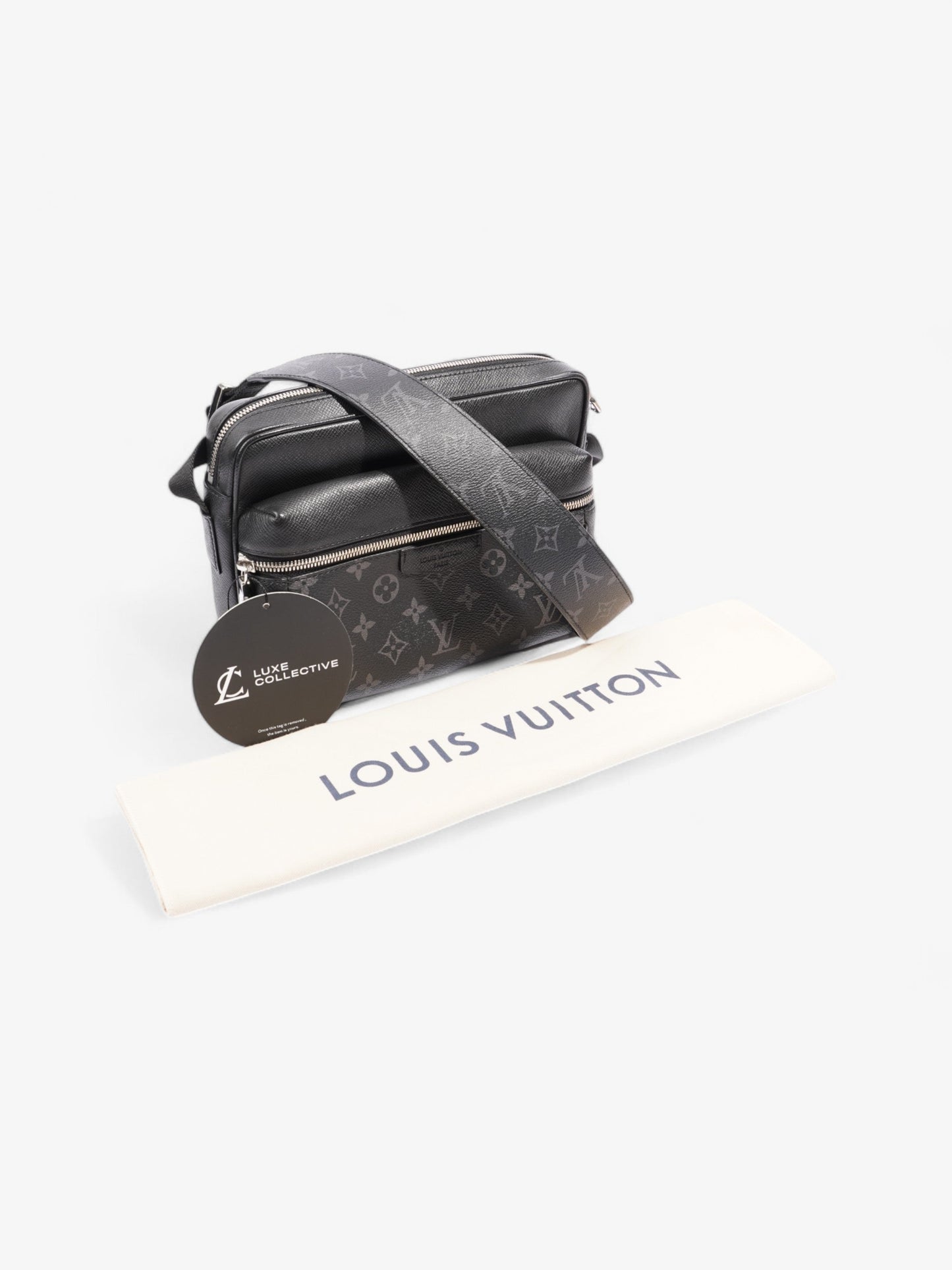 Louis Vuitton Outdoor Messenger Monogram Eclipse Coated Canvas PM