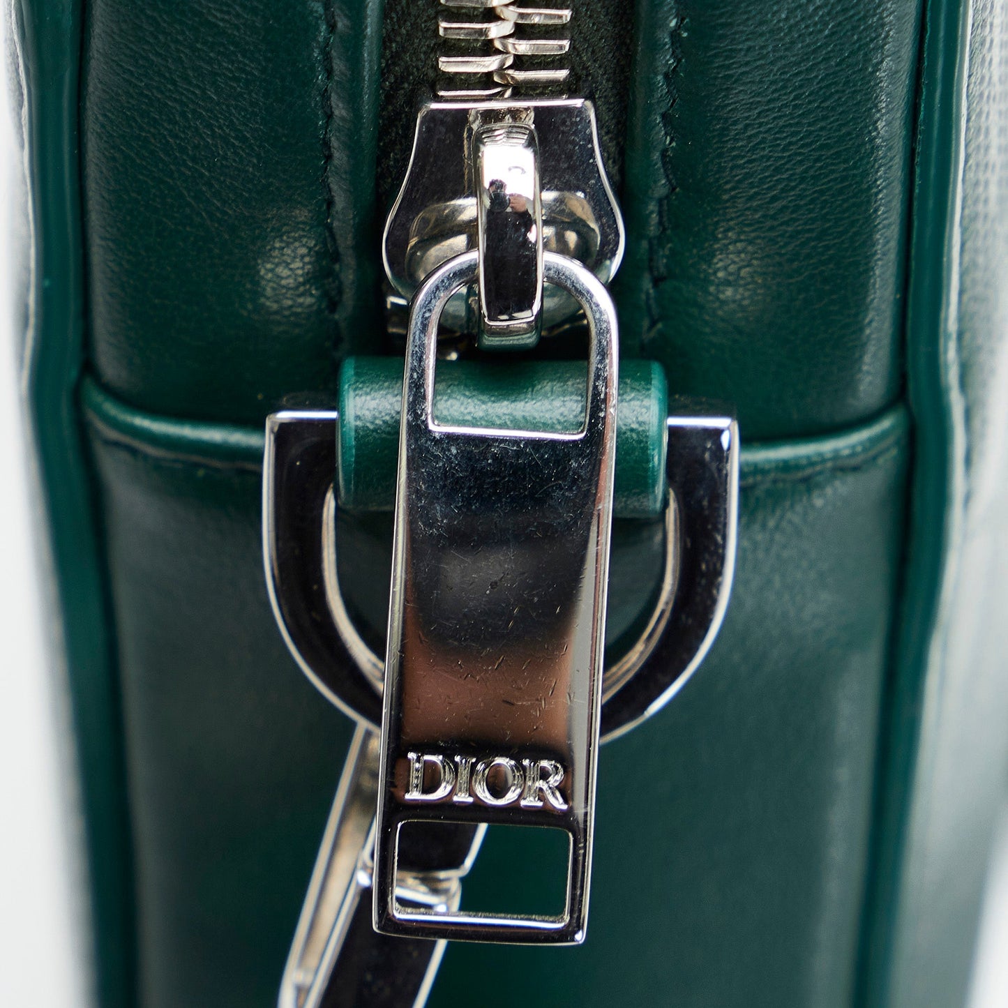 Dior World Tour Green Oblique Canvas