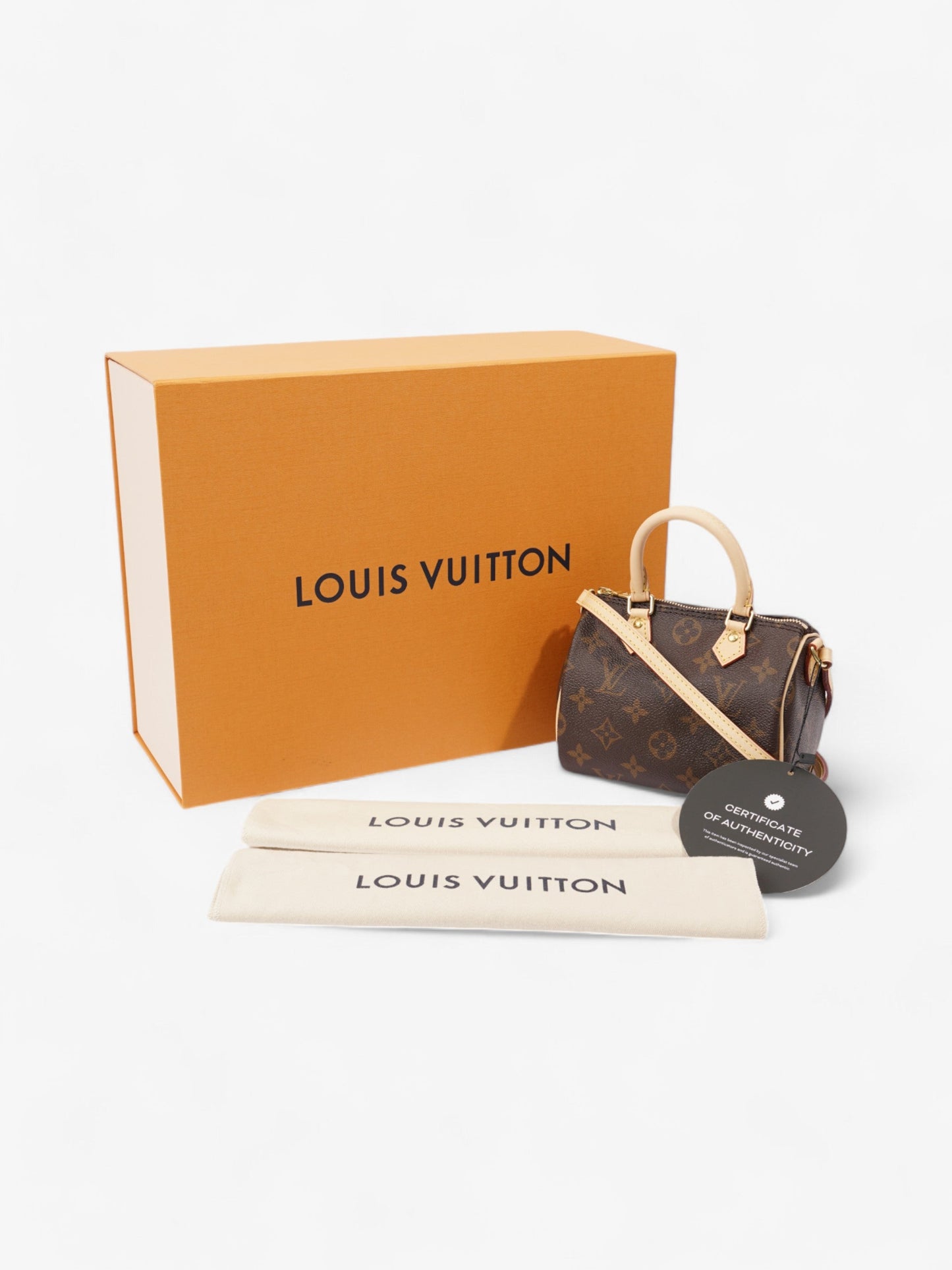 Louis Vuitton Speedy Monogram Coated Canvas Nano