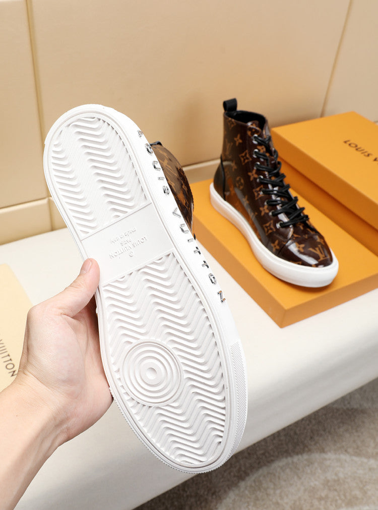 GLM - LUV Stellar Trainer Boot Brown Sneaker