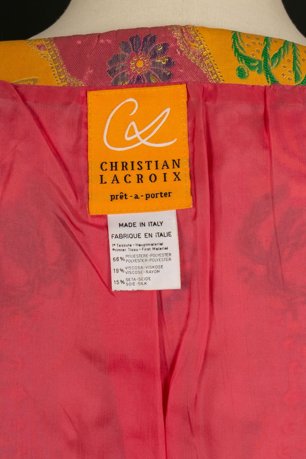 Veste Chrisitian Lacroix
