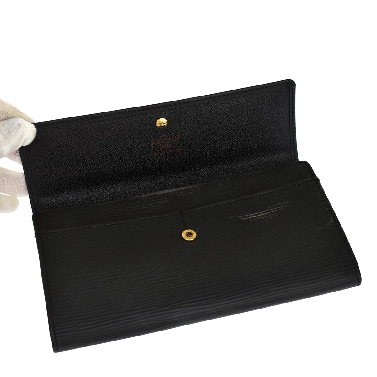 Louis Vuitton Porte Monnaie Cit Leather Wallet ()