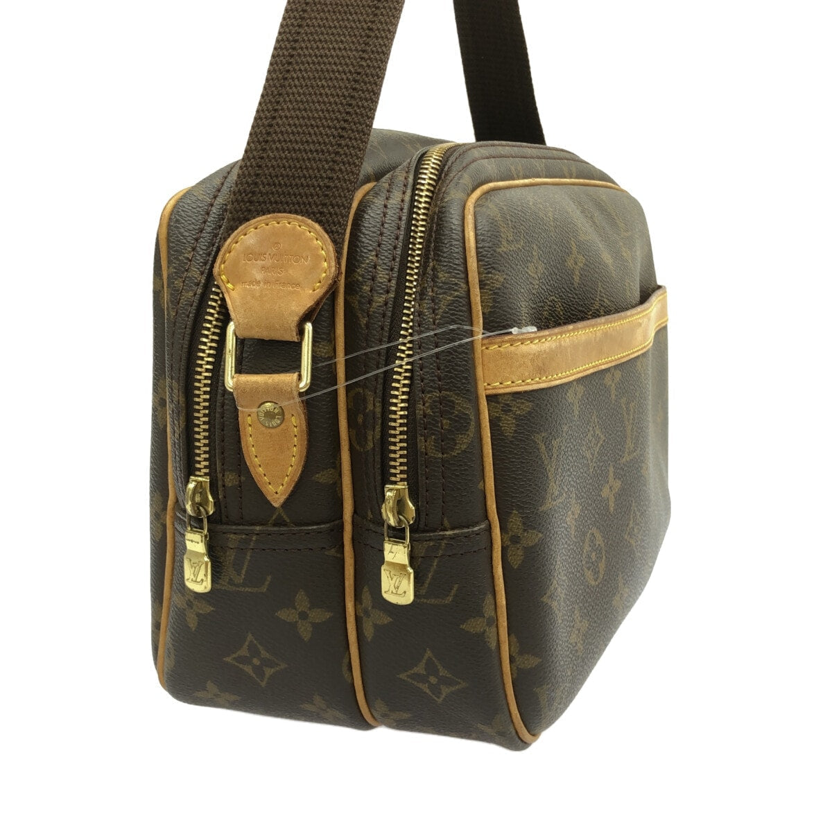 Louis Vuitton Reporter Canvas Shoulder Bag ()
