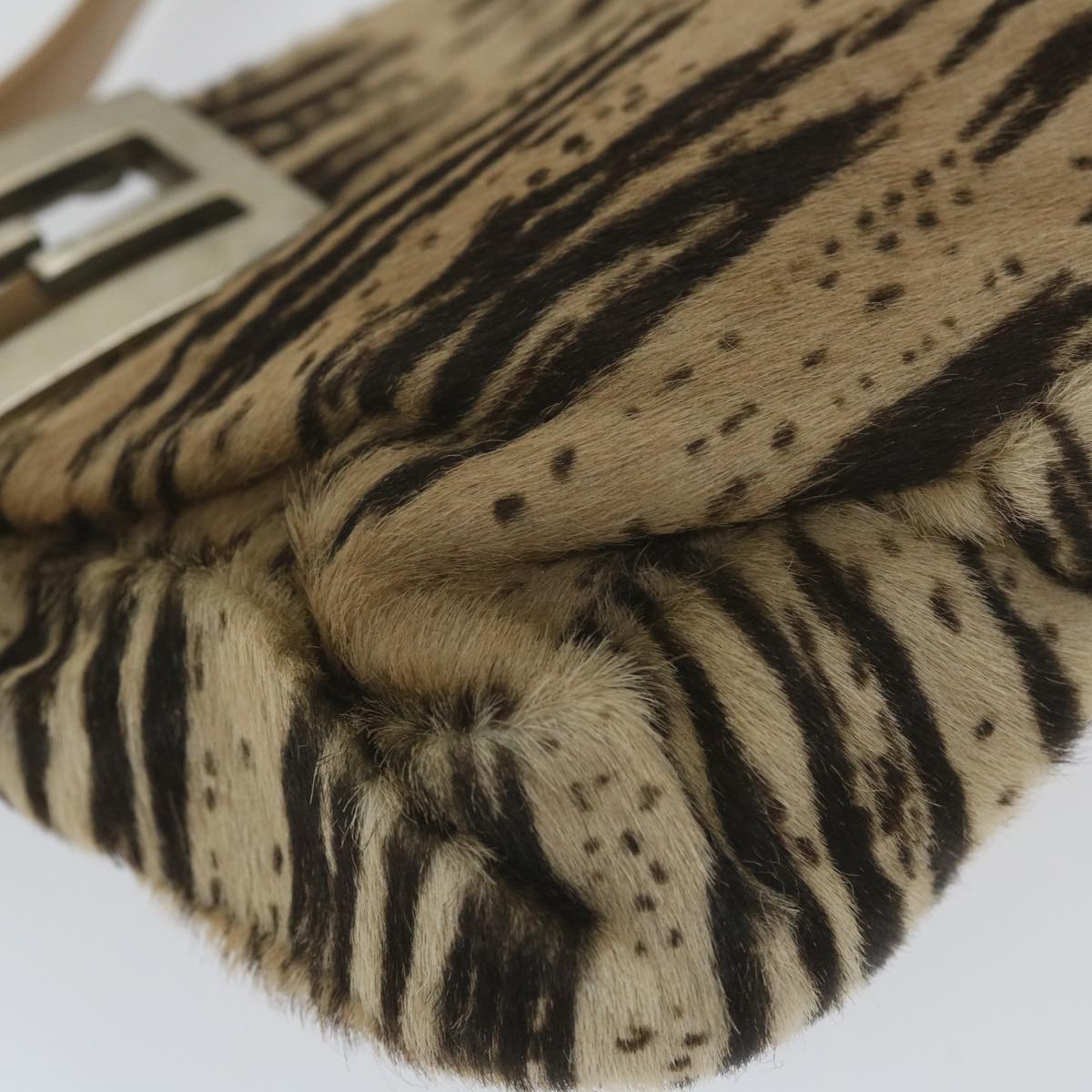 FENDI Shoulder Bag Harako leather Brown ar10891