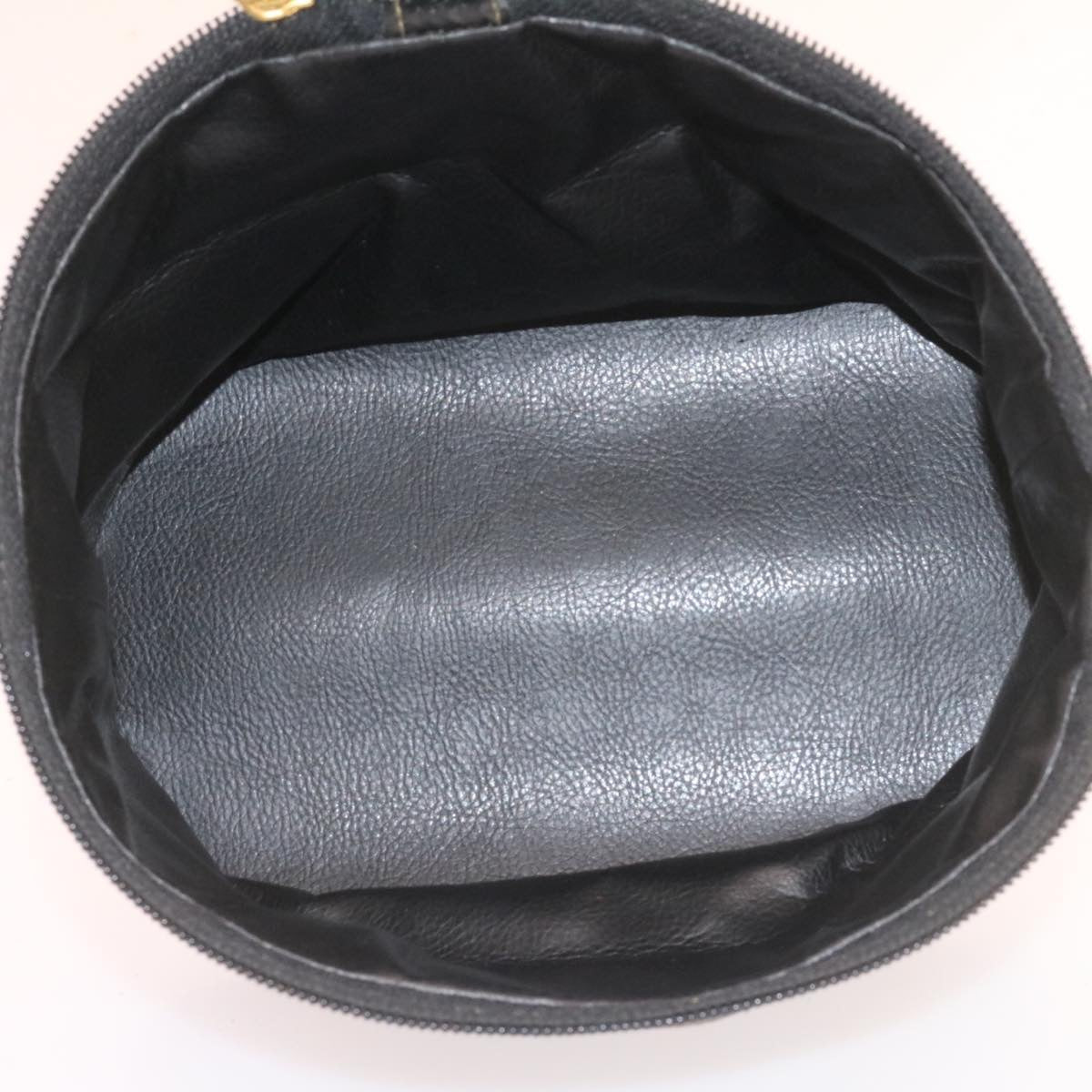 FENDI Shoulder Bag Canvas 2Set Black Brown ar5459