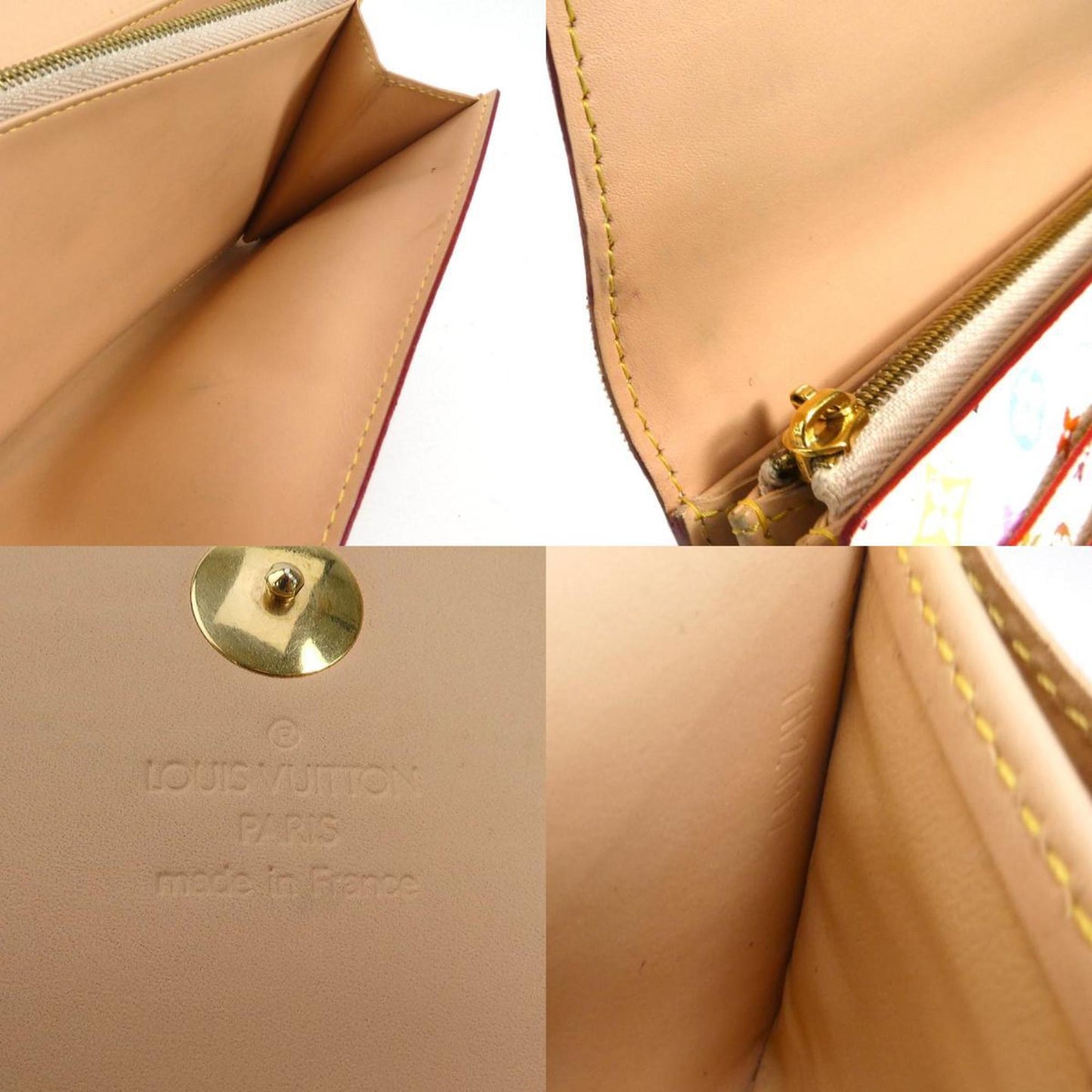 Louis Vuitton Portefeuille Sarah Canvas Wallet ()