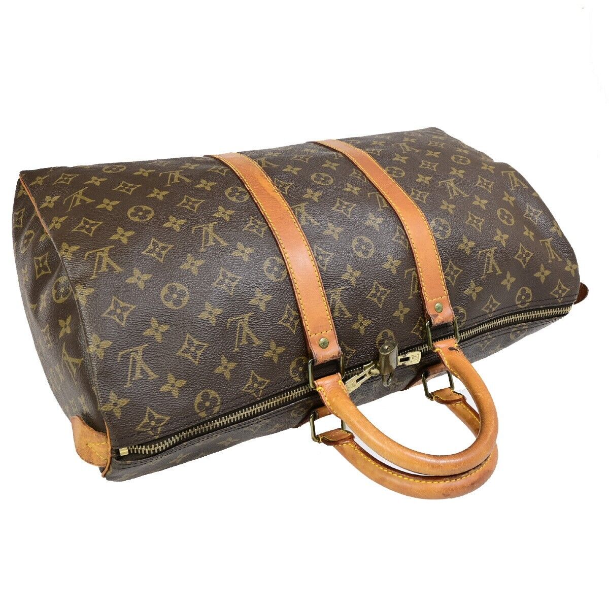 Louis Vuitton Keepall 45 Canvas Travel Bag