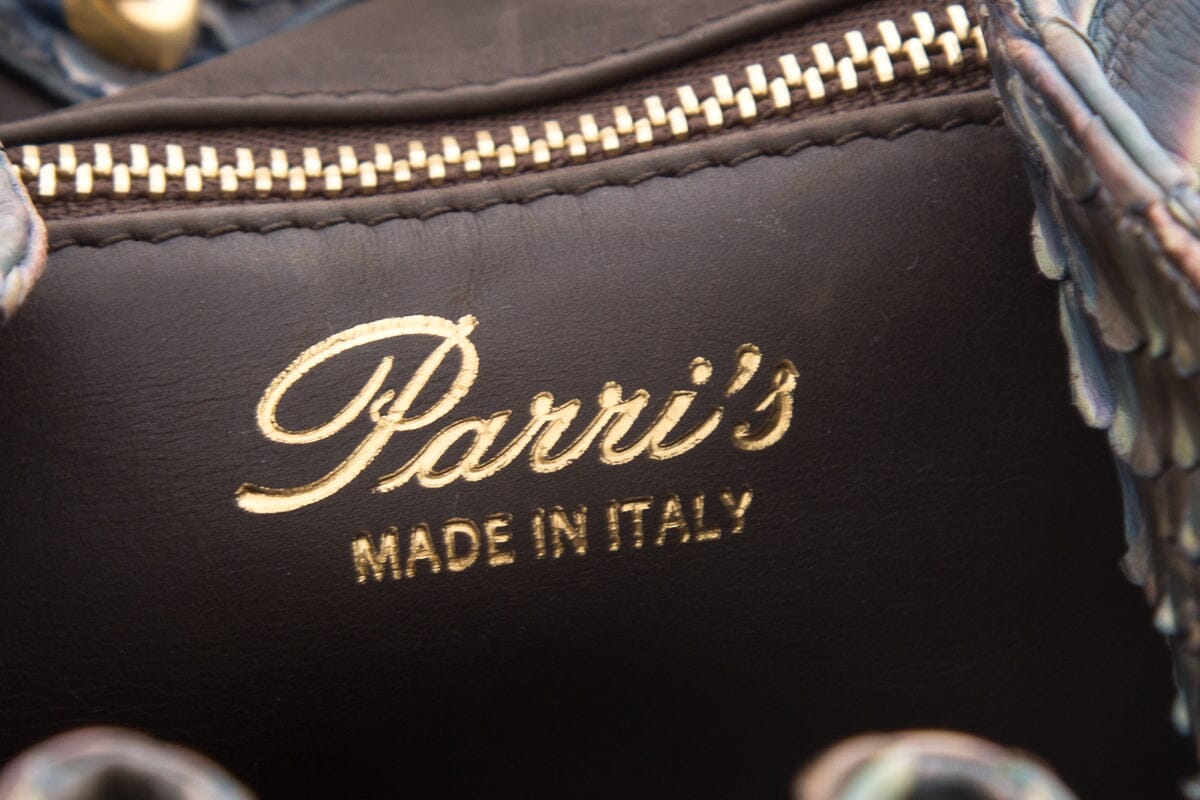 Parri's Multi Snake Skin Handbag