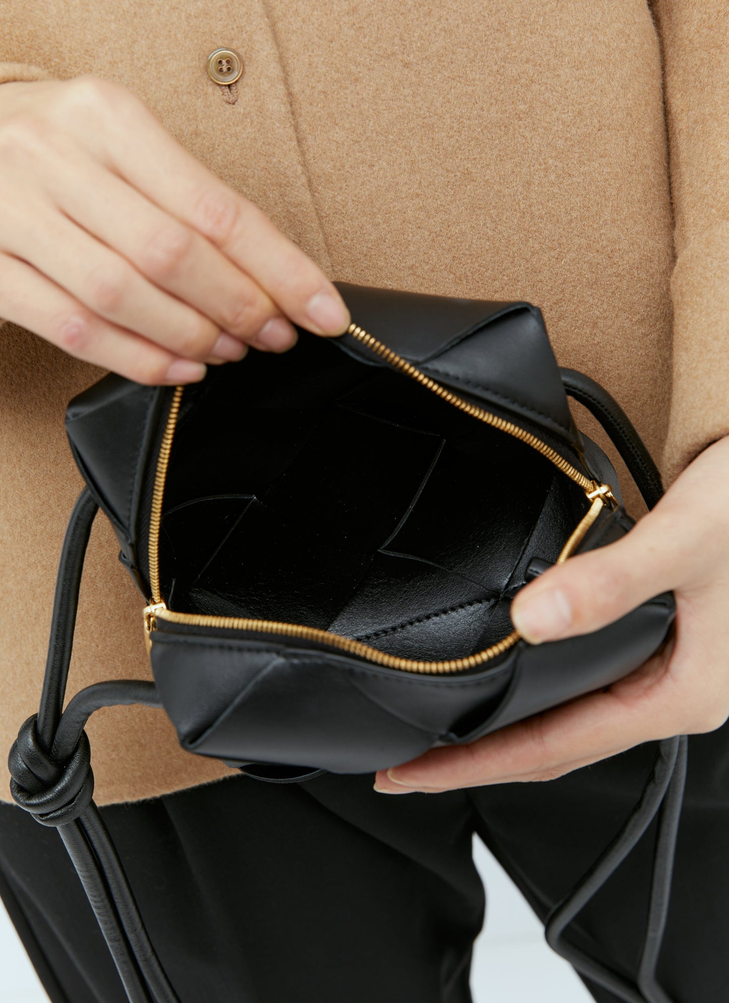 Bottega Veneta Women Mini Cassette Camera Bag