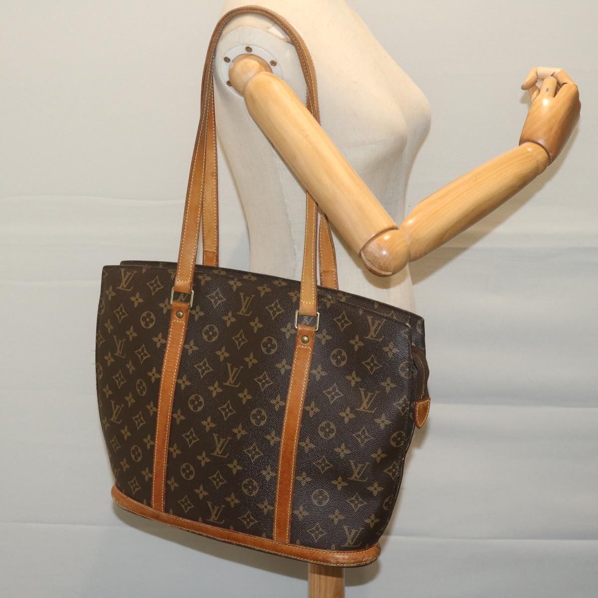 LOUIS VUITTON Monogram Babylone Tote Bag M51102 LV bs11597