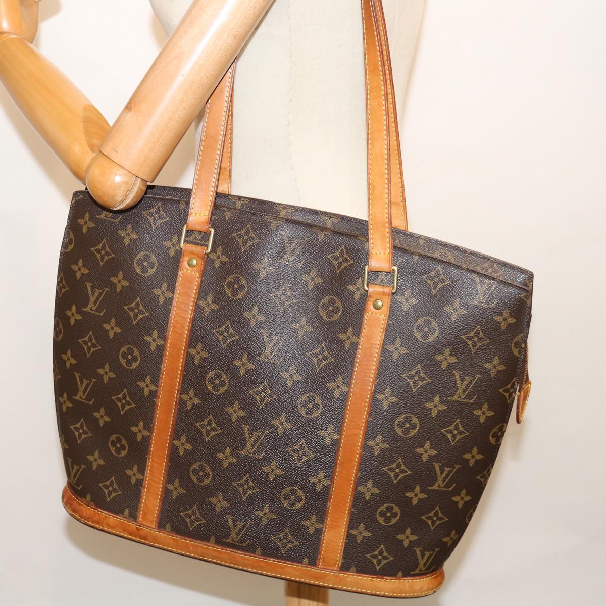 LOUIS VUITTON Monogram Babylone Tote Bag M51102 LV bs13554