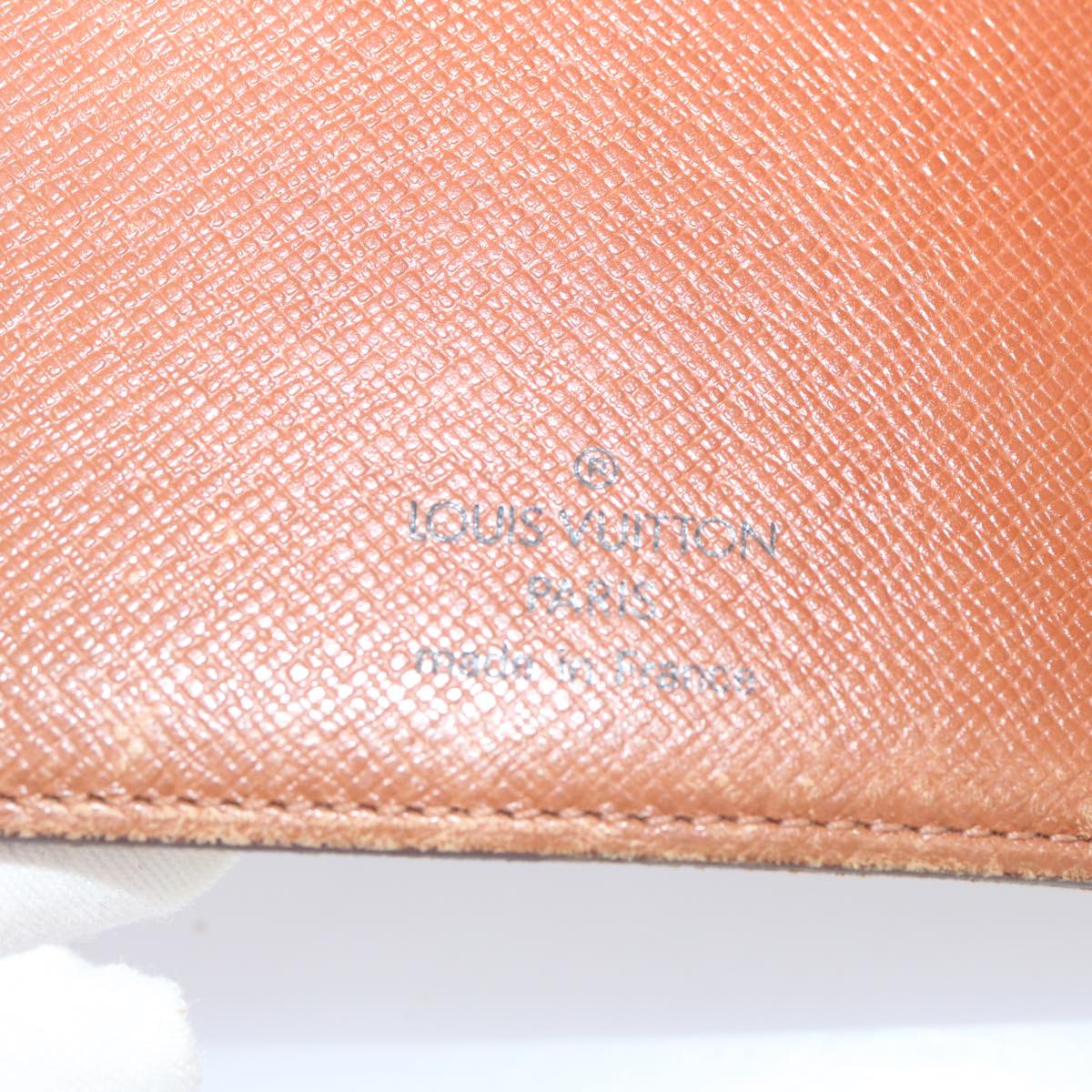 LOUIS VUITTON Monogram Agenda MM Day Planner Cover R20105 LV bs13709