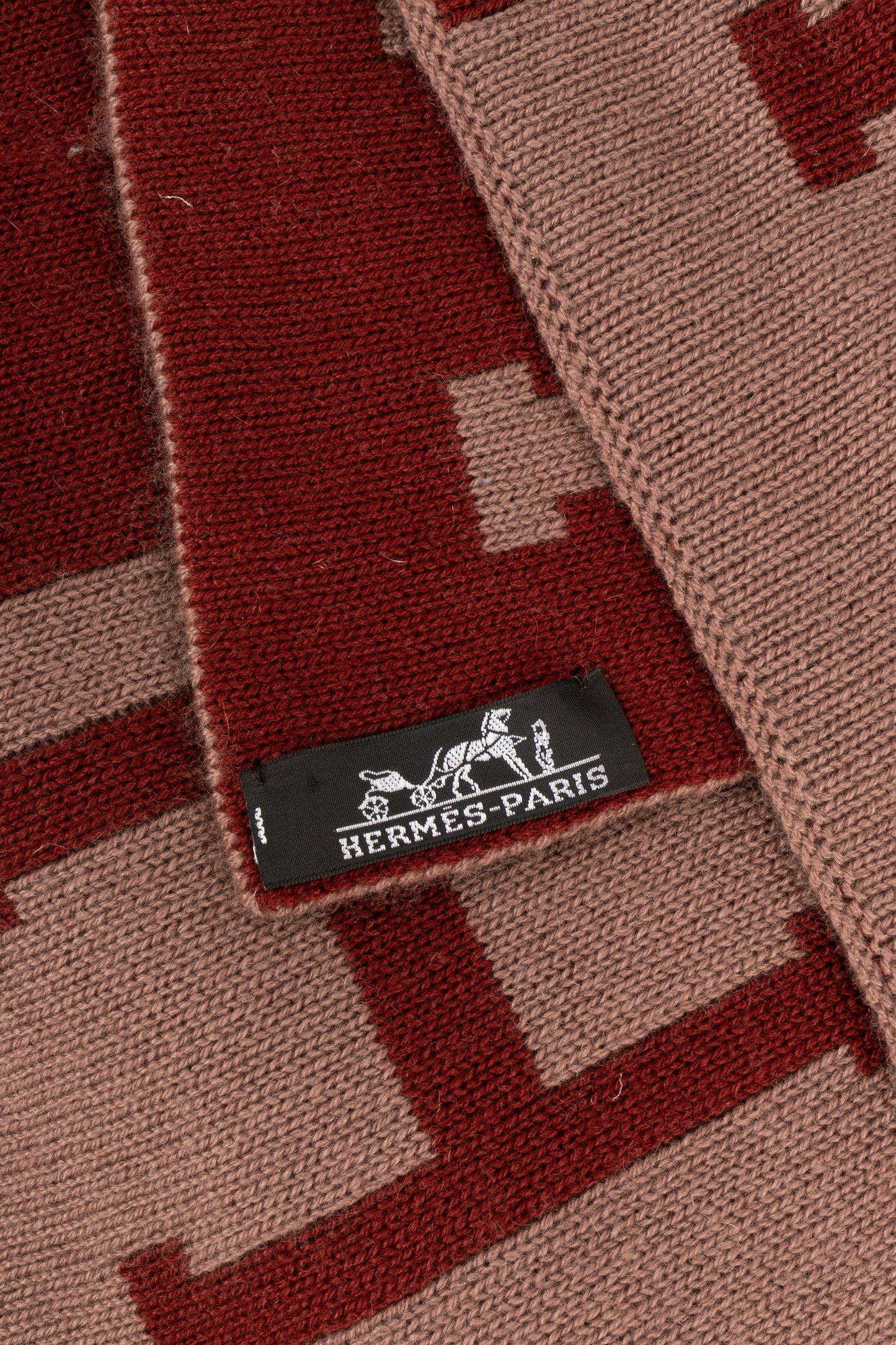 Couverture / Plaid en laine Hermès