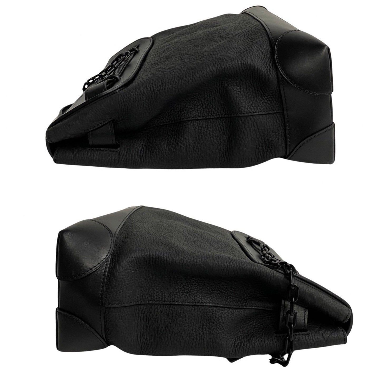 Louis Vuitton Steamer Leather Shoulder Bag ()