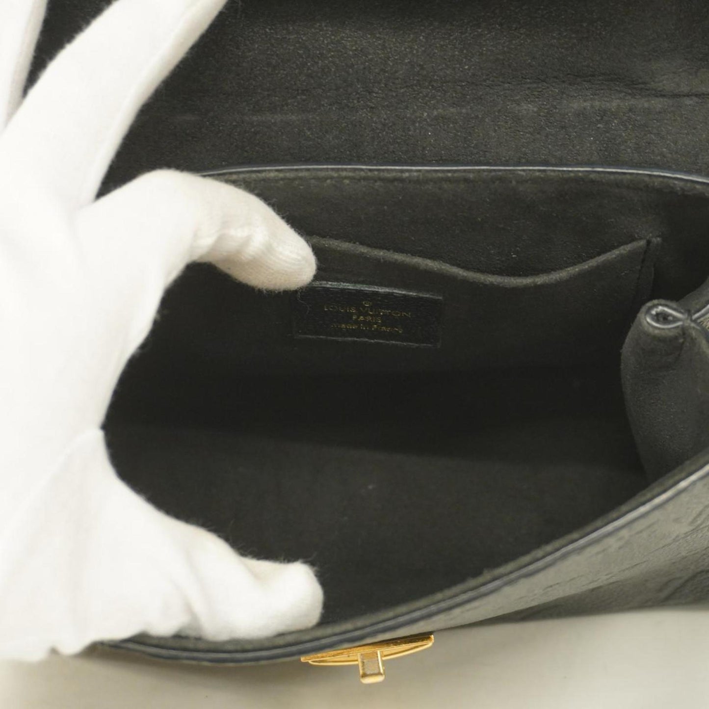 Louis Vuitton Saint Sulpice Leather Shoulder Bag ()