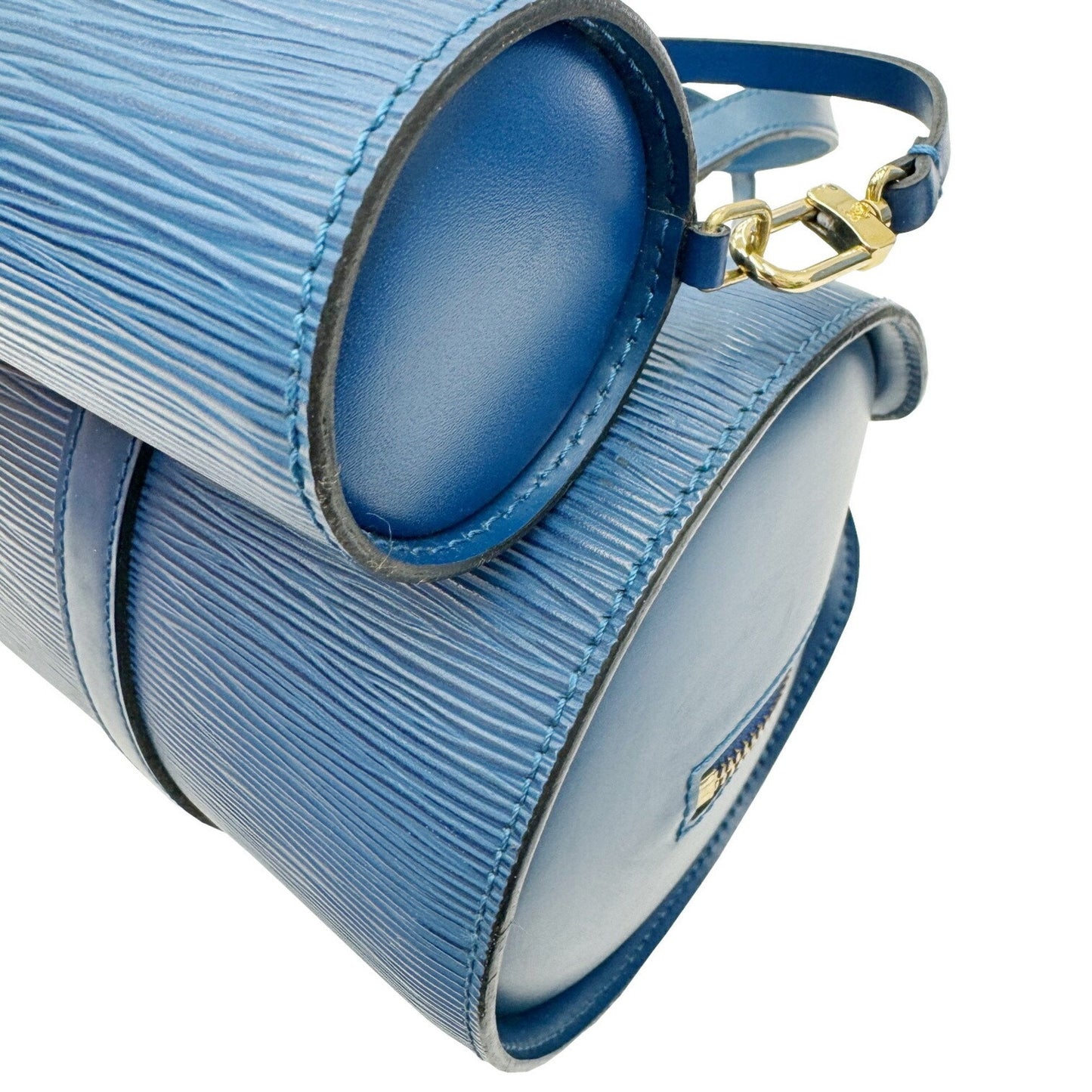 Louis Vuitton Soufflot Leather Tote Bag ()