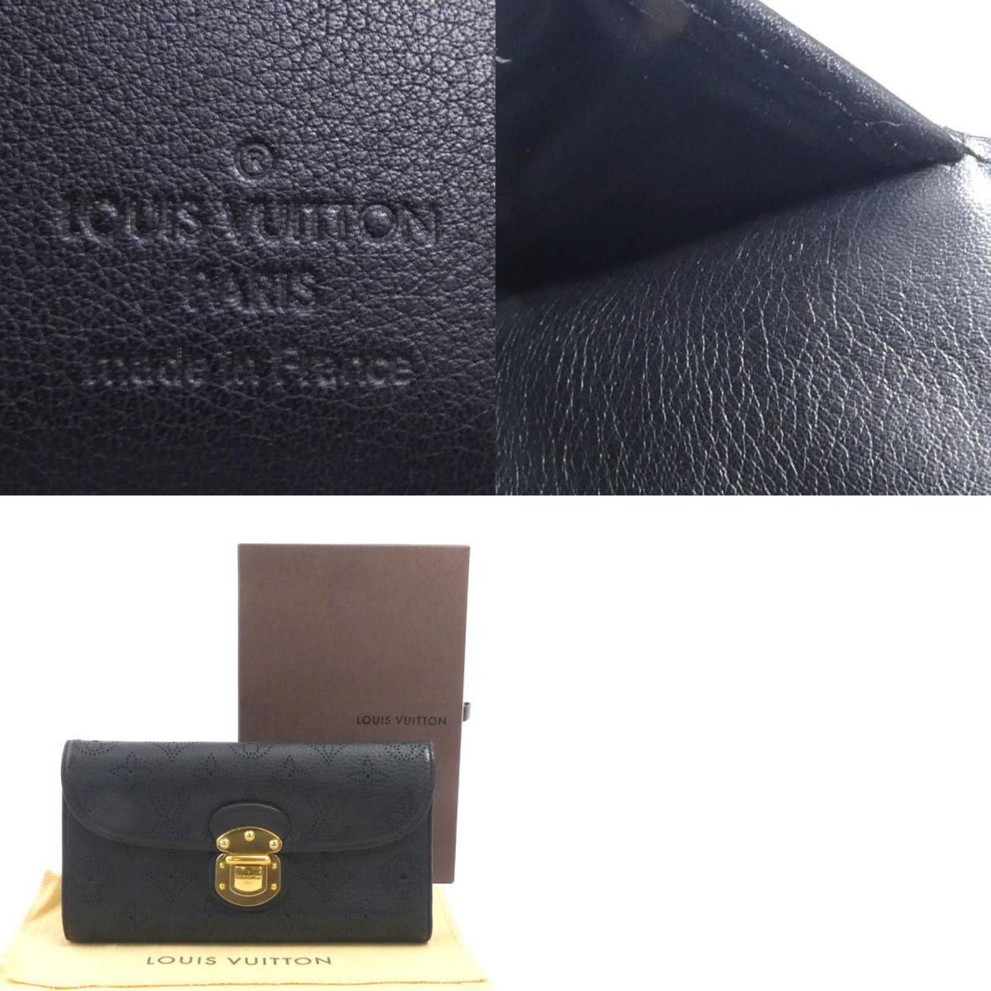 Louis Vuitton Amelia Leather Wallet ()
