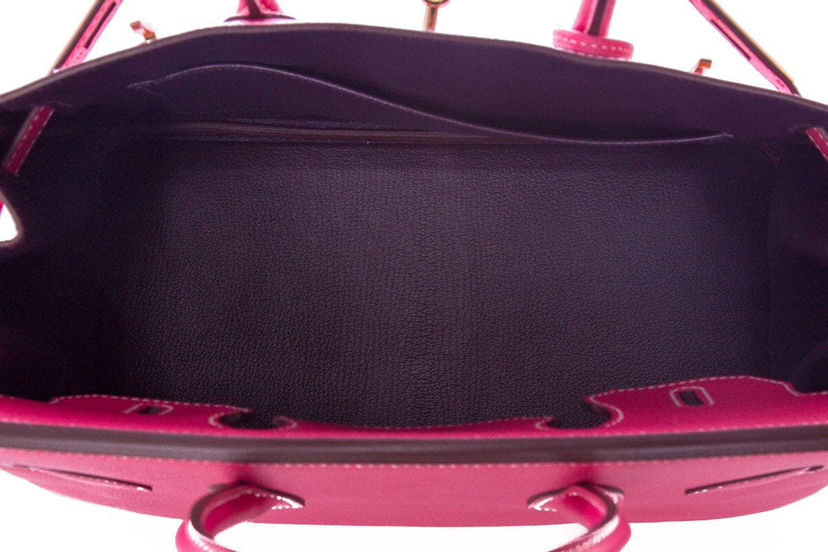 Hermès Birkin 30cm Rose Tyrien/ Anemone Epsom GHW Handbag