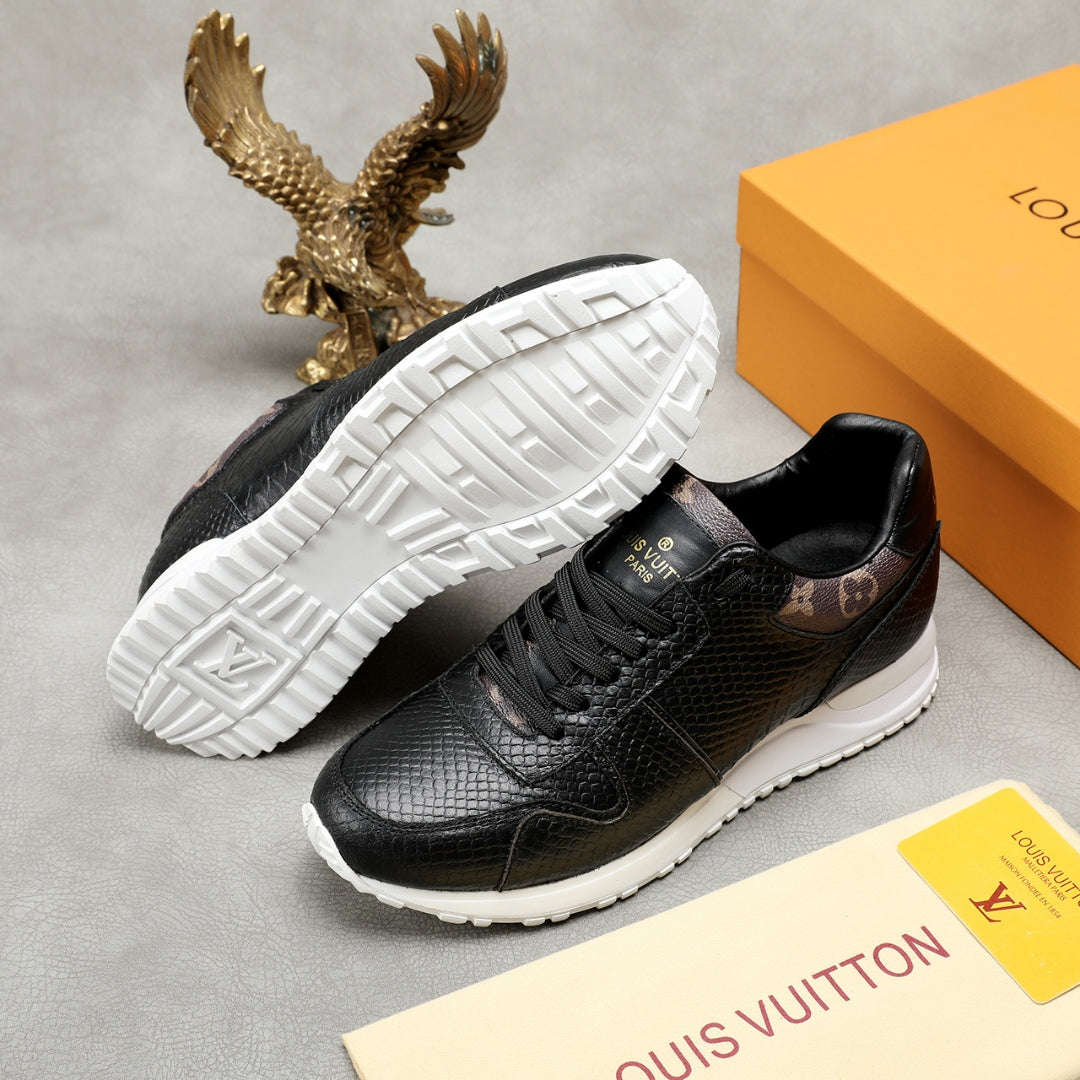 GLM - LUV Run Away Low Top Black Brown Sneaker