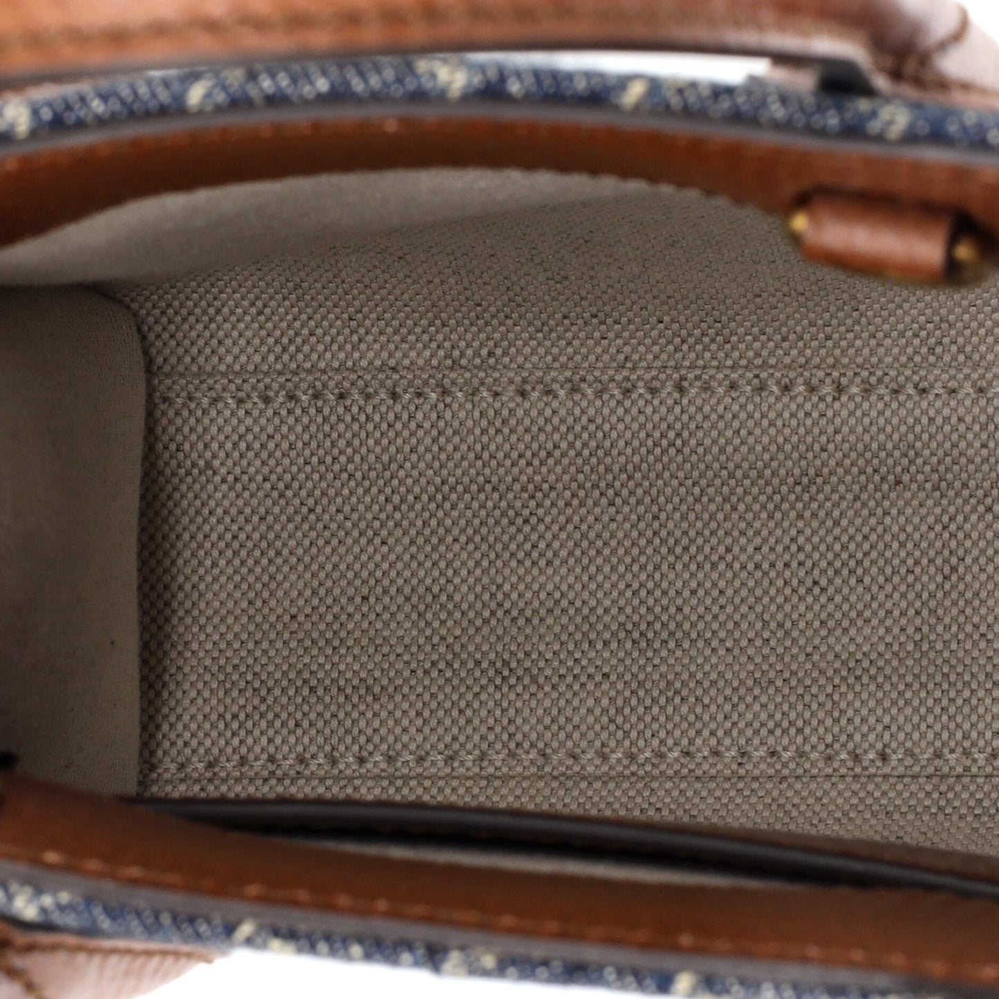 Interlocking G Patch Tote GG Denim Mini