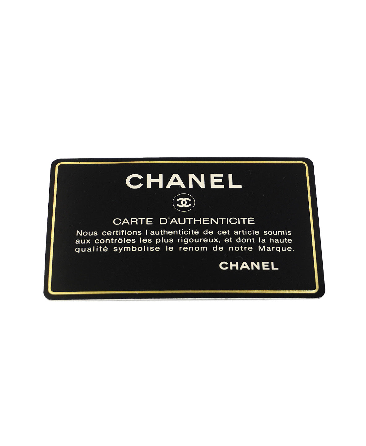 Medium Vintage Classic Double Flap GHW Black