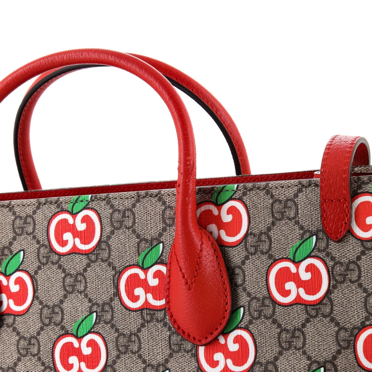 Interlocking G Tote Printed GG Coated Canvas Vertical
