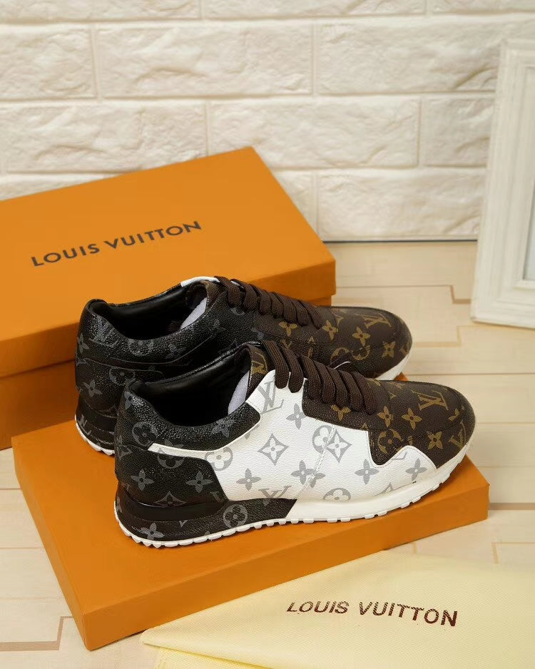 GLM - LUV Run Away Brown White Sneaker