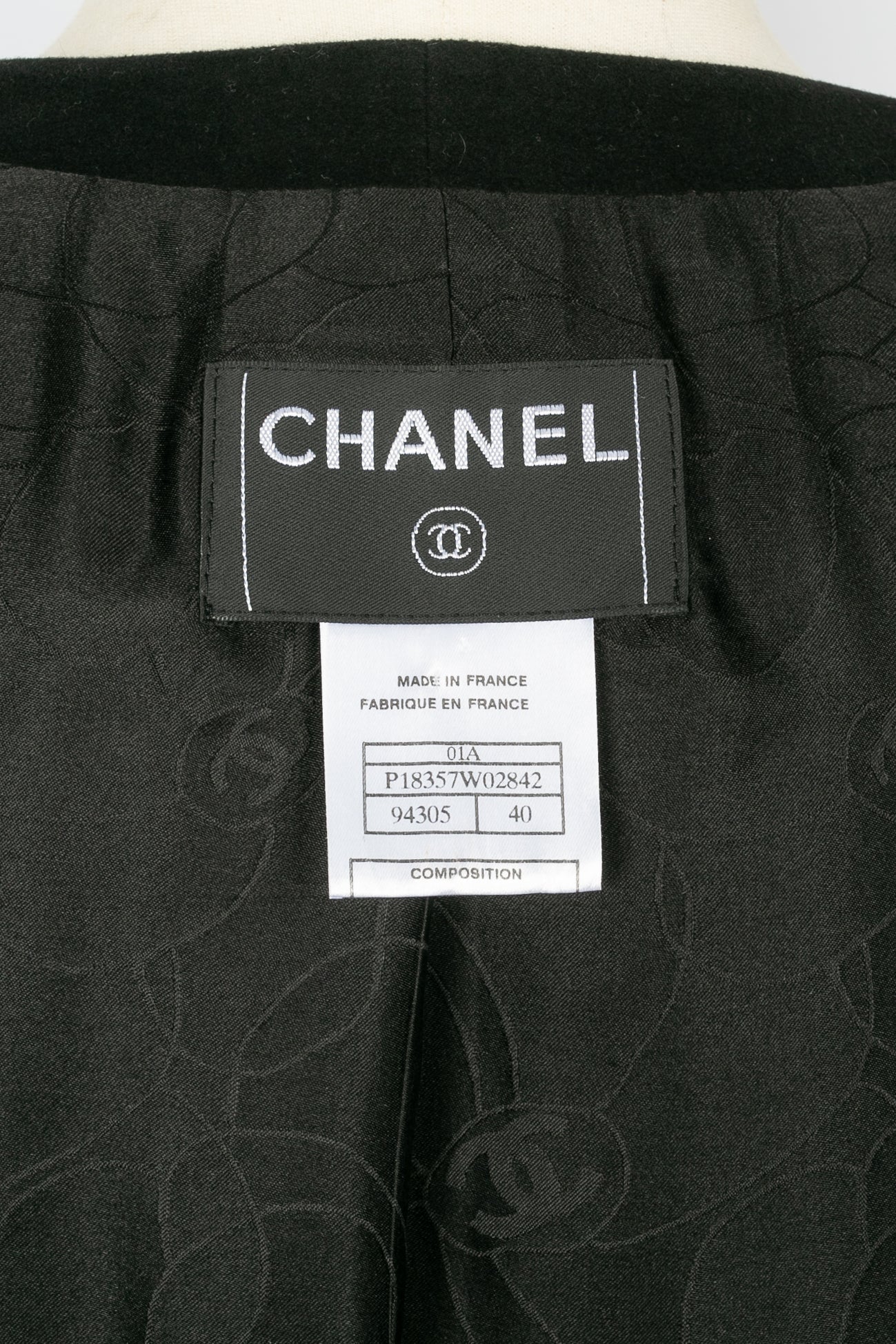 Veste àpaillettes Chanel