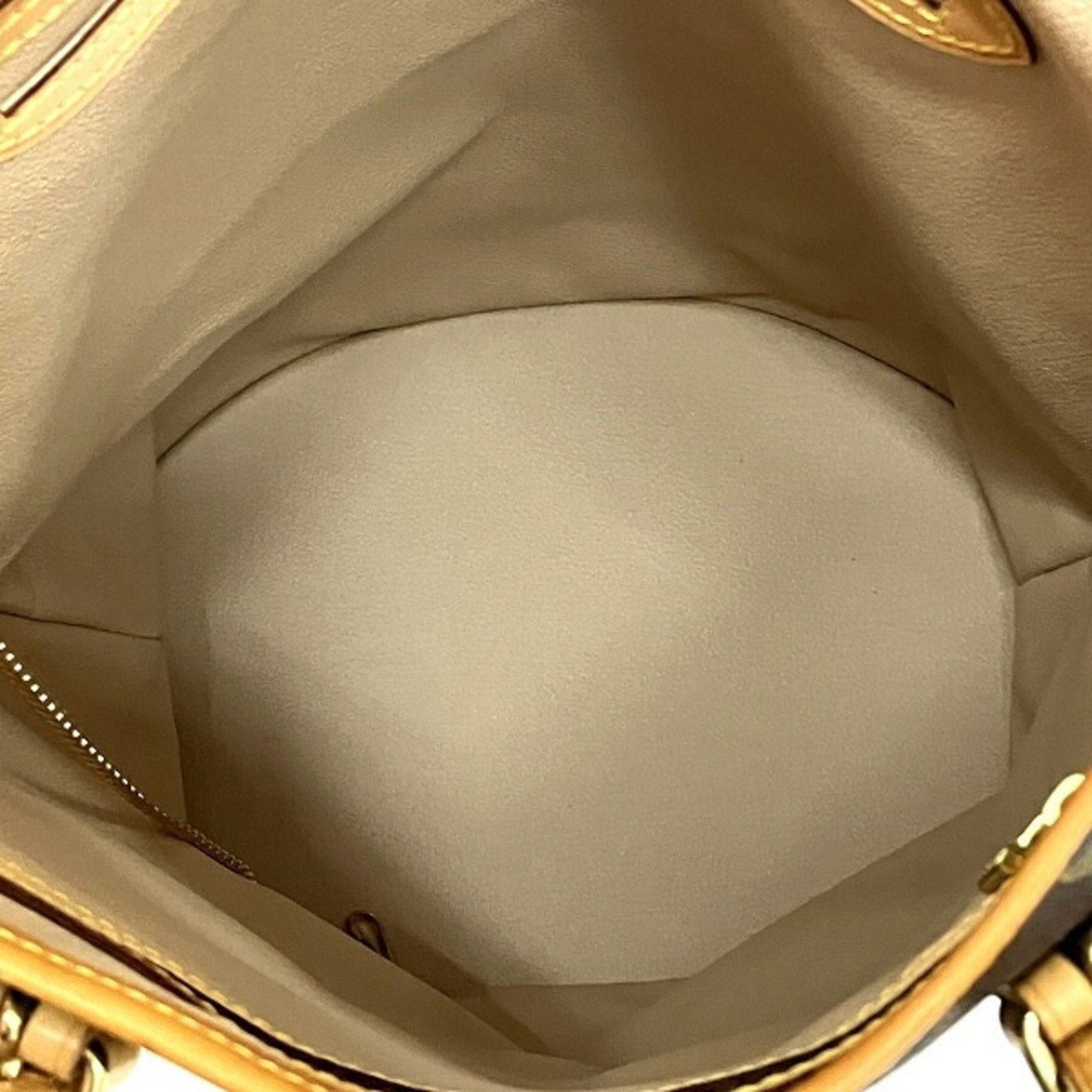 Louis Vuitton Bucket Canvas Shoulder Bag ()