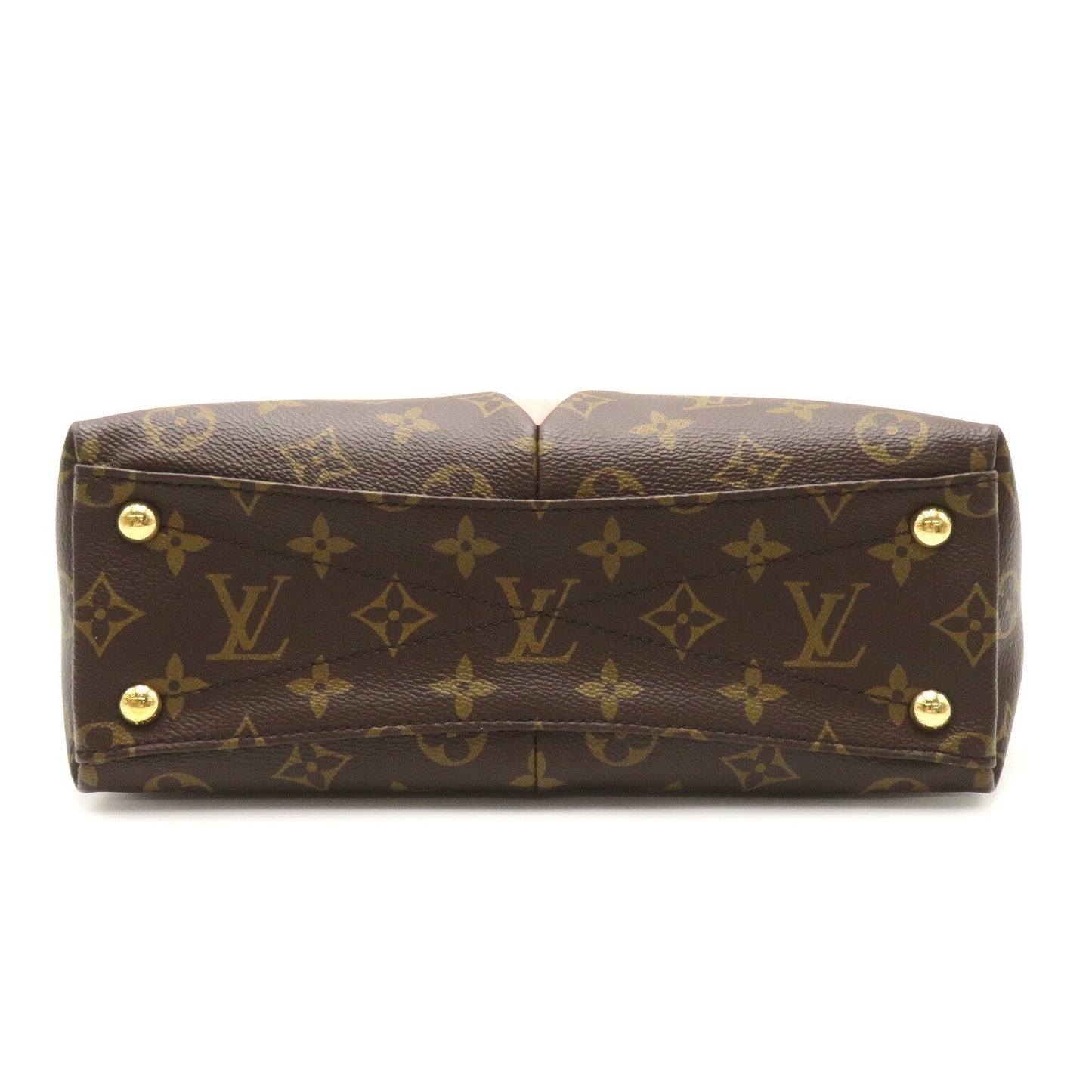 Louis Vuitton V Toot BB Handbag Handbag PVC Coated Canvas Monogram Brown M43967