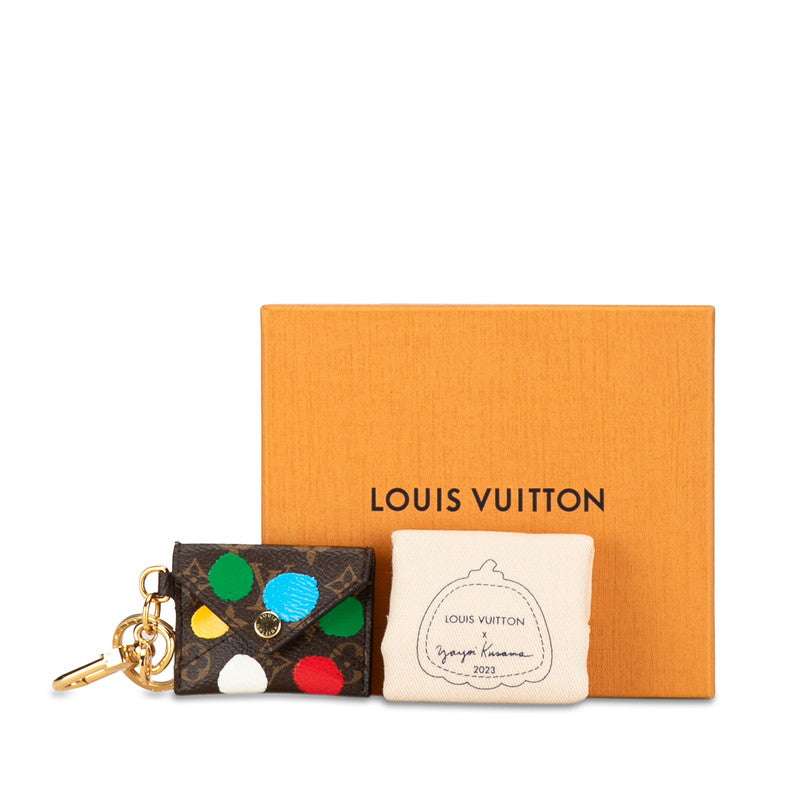 Louis Vuitton Y.K. Portee Claire Kirigami Painted Dot Charm M01209 Brown PVC Louis Vuitton