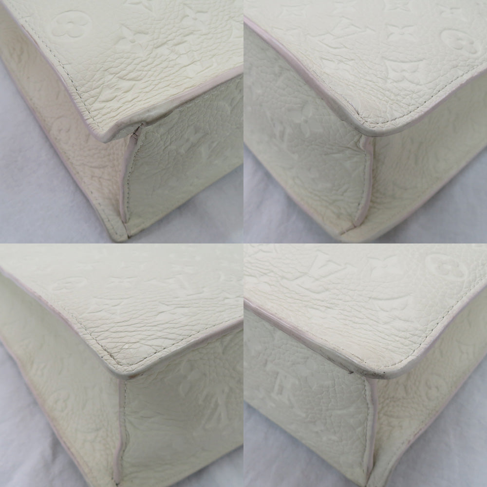 Louis Vuitton Monogram Virgin Blow M53265 Bag 2W White