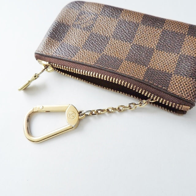 Louis Vuitton Pochette Clés Canvas Wallet ()