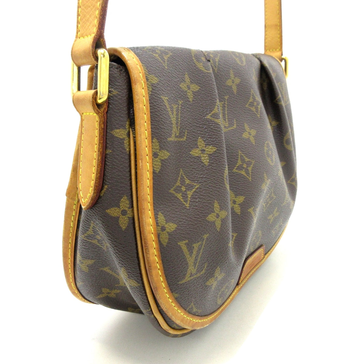 Louis Vuitton Ménilmontant Canvas Shoulder Bag ()