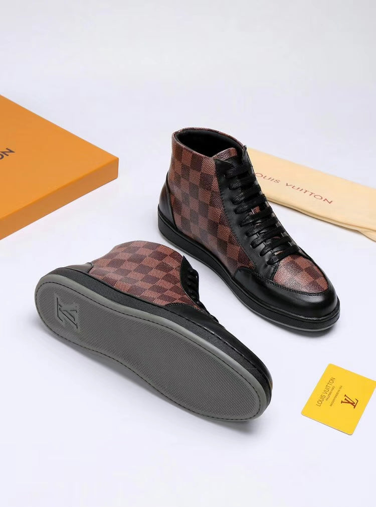 GLM - LUV HIgh Top Brown Sneaker