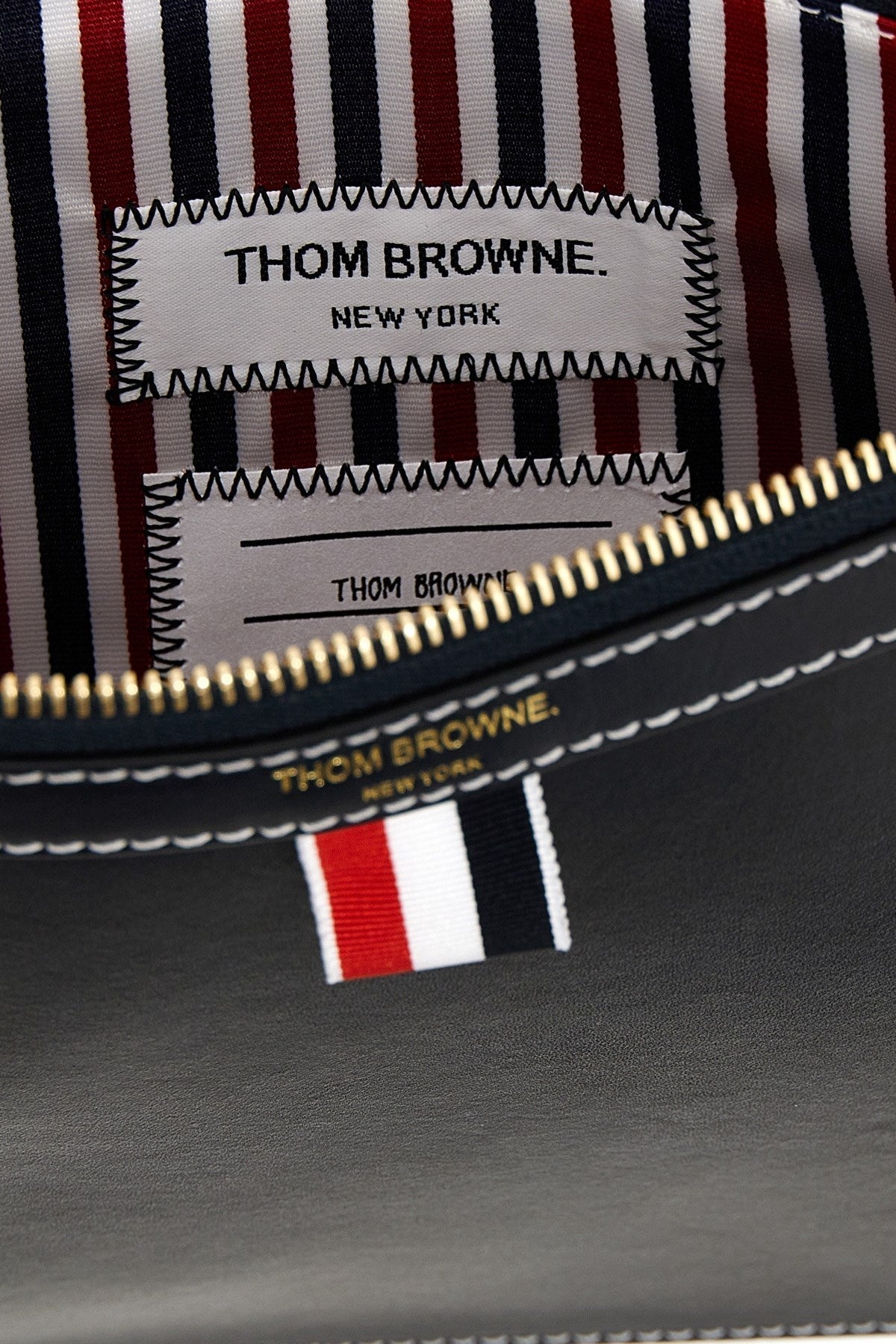 Thom Browne Men Small Document Pouch